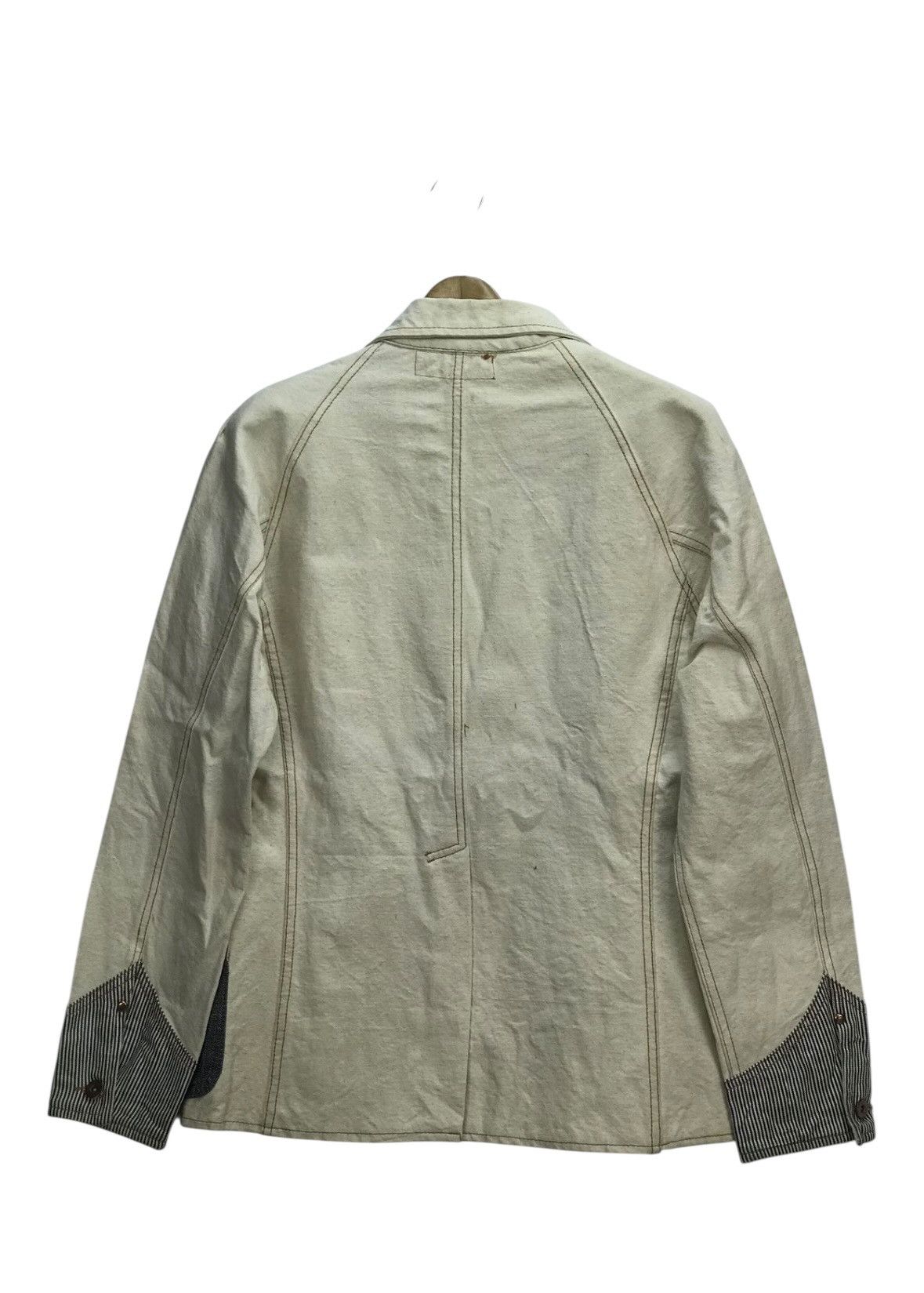 Monitaly Monitaly Patchwork Lounge Jacket Workwear Chore Canvas Size US M / EU 48-50 / 2 - 4 Thumbnail