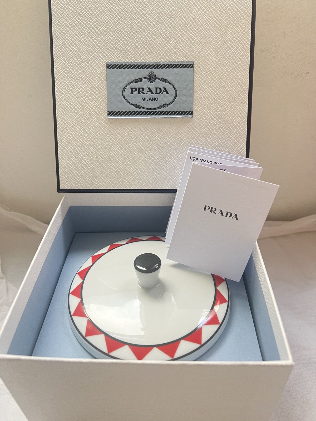 Prada 🔺Prada limited edition porcelain jewelry box home decor Size ONE SIZE - 2 Thumbnail