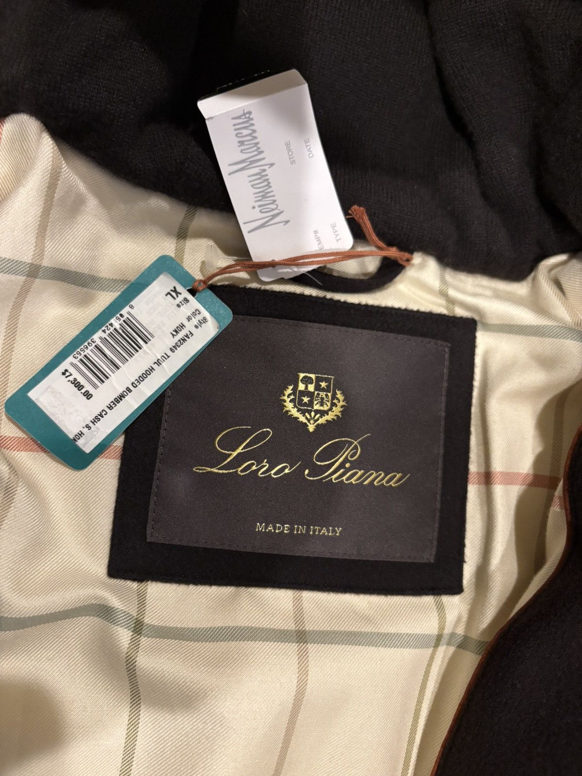Loro Piana Loro Piana Tuul HOODED BOMBER Cash Storm Plume Size US XL / EU 56 / 4 - 6 Thumbnail