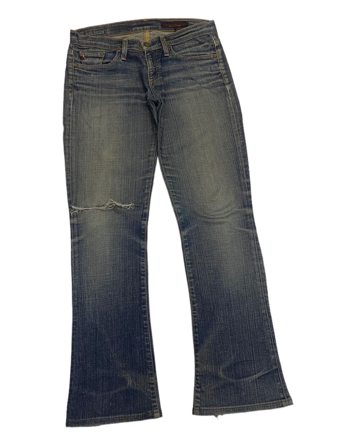 Hysteric Glamour RUSTY FLARE JEANS🔥A.GOLDSCHMIED DISTRESSED DENIM JEANS Size 30" / US 8 / IT 44 - 5 Thumbnail