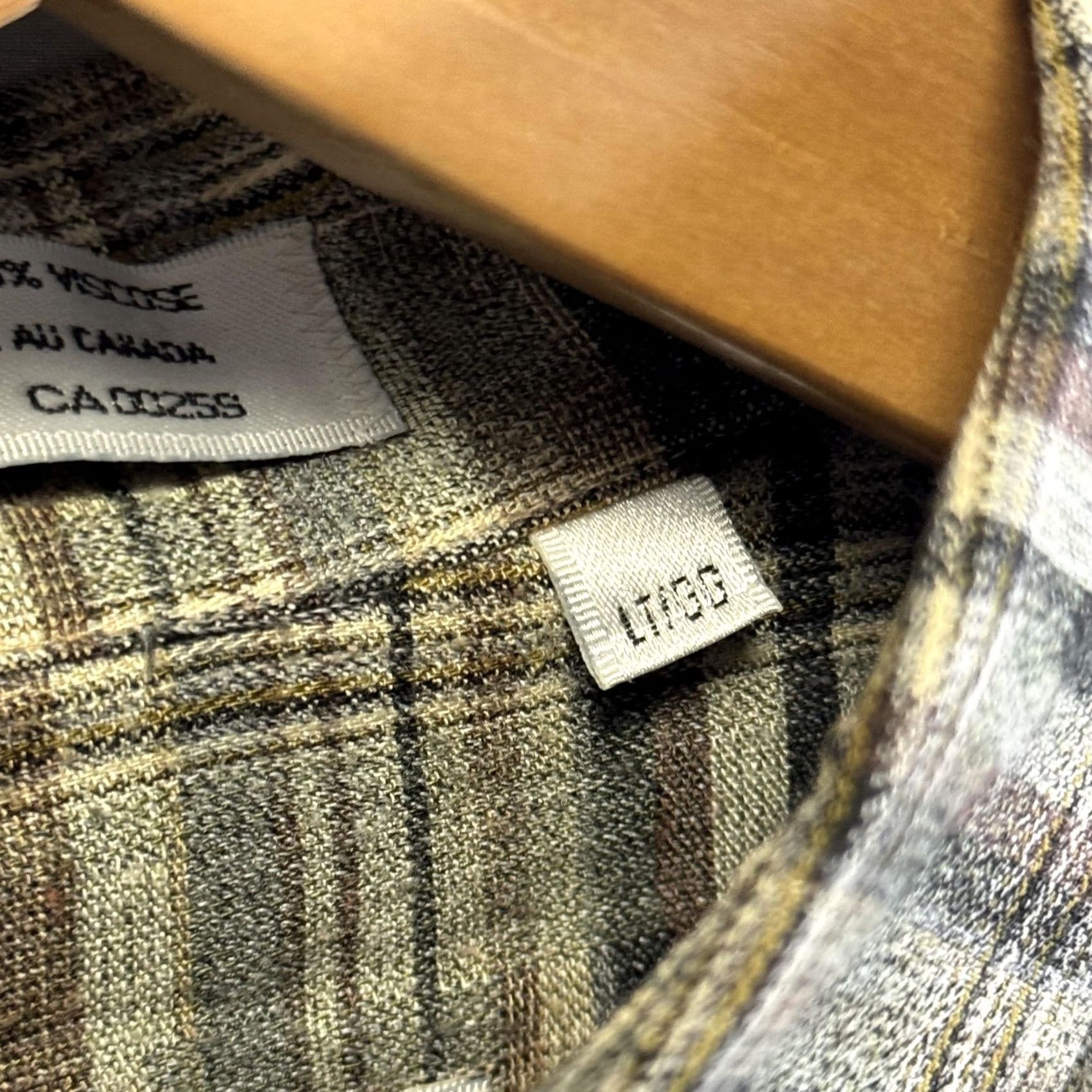 Guy Laroche Guy Laroche Shirt Mens L Gray Plaid Button-Down Long Sleeve Casual Size US L / EU 52-54 / 3 - 5 Thumbnail