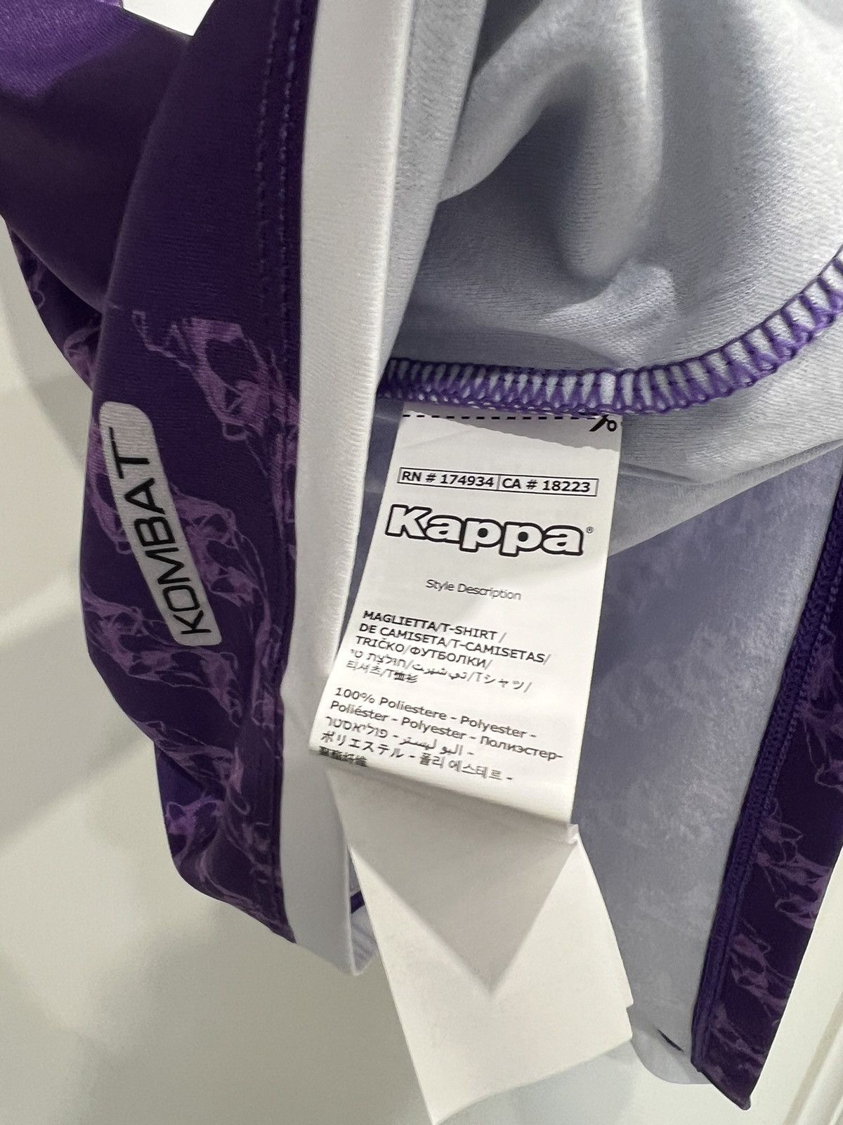 Kappa Fiorentina kappa Jersey Nico Gonzalez Size US M / EU 48-50 / 2 - 6 Thumbnail