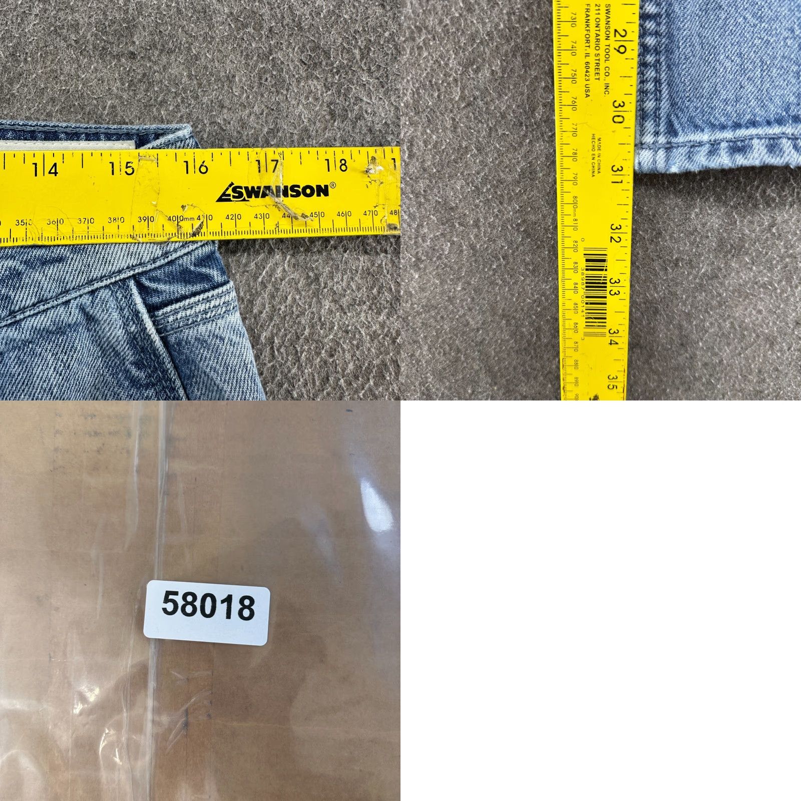 Rag & Bone rag & bone Jeans Womens 31 Blue Carpenter Regular Straight Light Wash Cotton Size 24" / US 00 / IT 34 - 8 Thumbnail