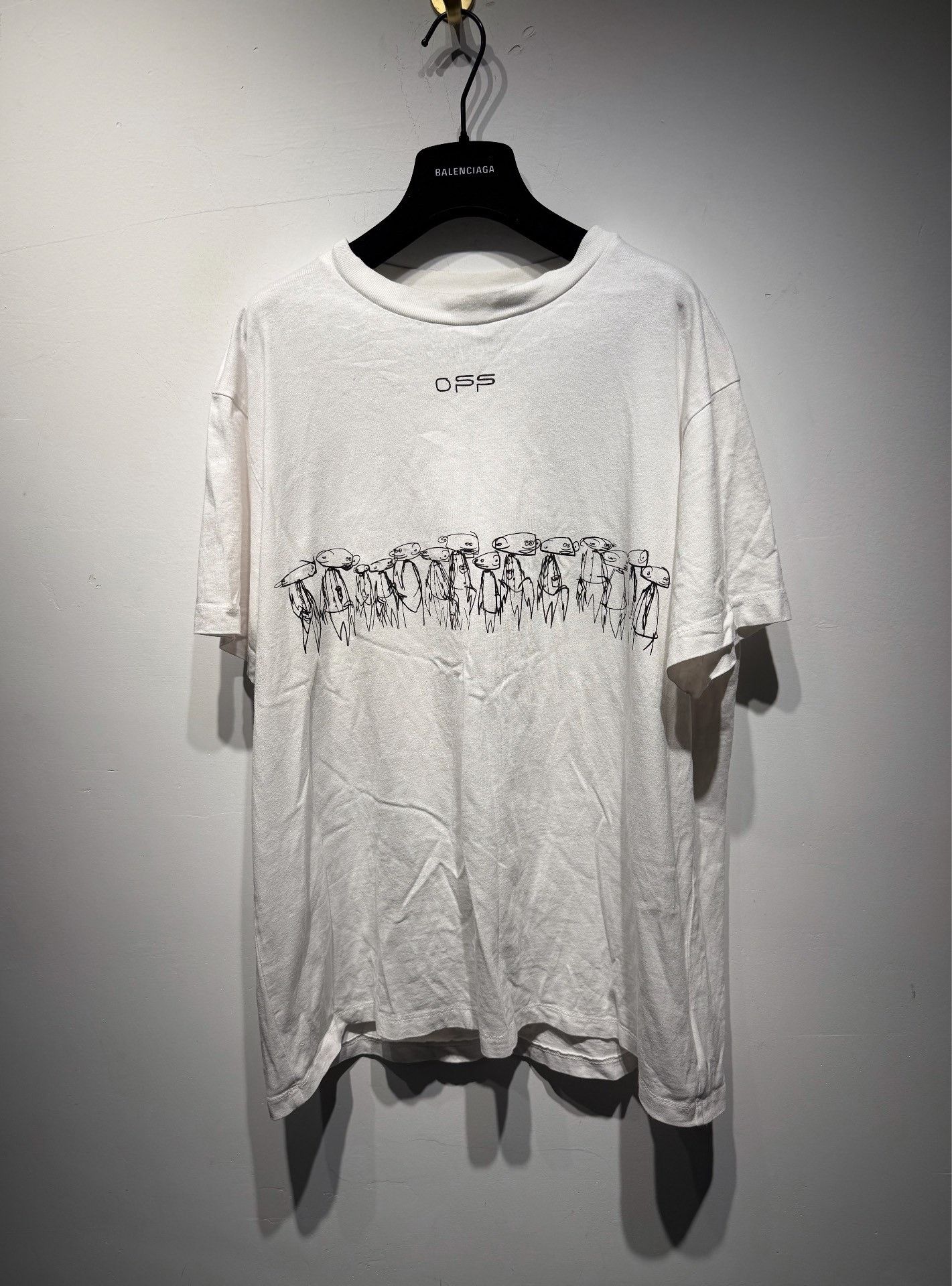 Off-White Off-White Collab White T-Shirt XXS Men Size US XXS / EU 40 - 1 Thumbnail