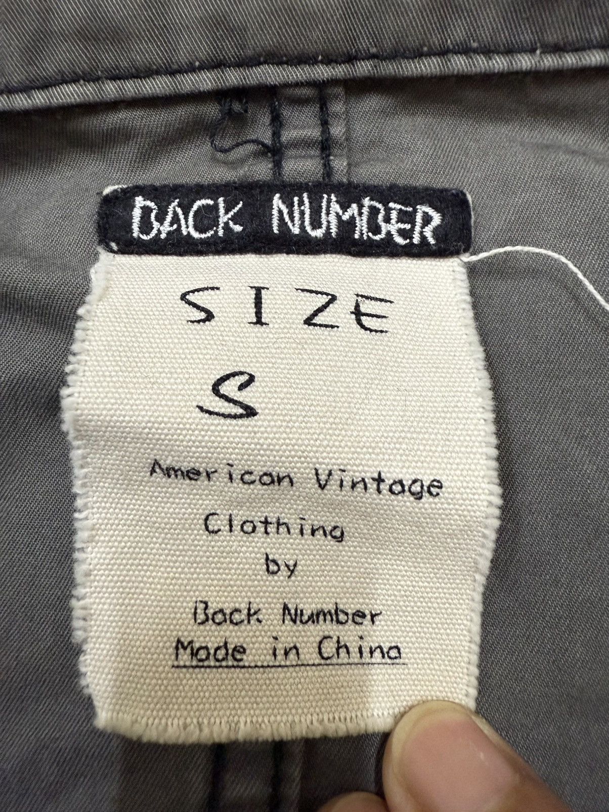 Japanese Brand × Vintage Back Number Sahsiko M65 Jacket Size US S / EU 44-46 / 1 - 9 Thumbnail