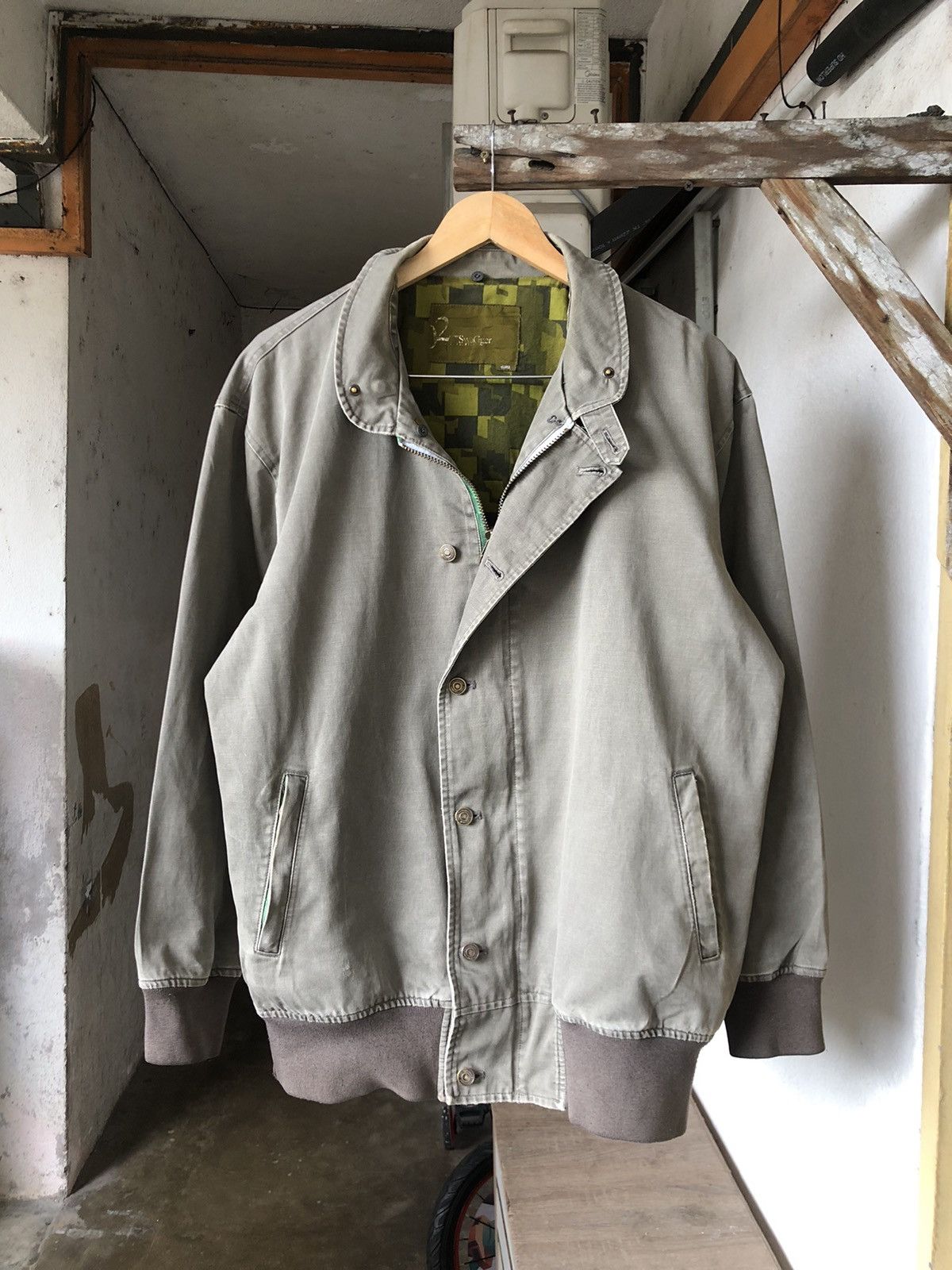 Japanese Brand Vintage Swagger Distressed Carpenter Bomber Jacket Size US XL / EU 56 / 4 - 1 Thumbnail