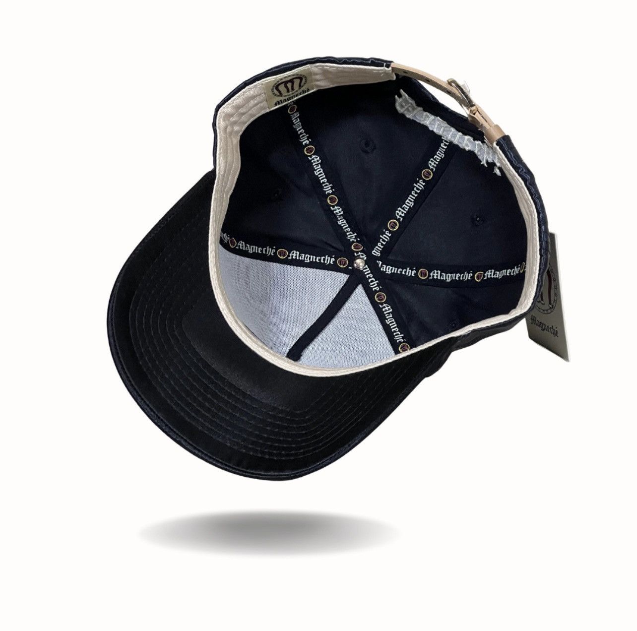 Other Magneche Bandana Design Cap - Triple Black Size ONE SIZE - 6 Thumbnail