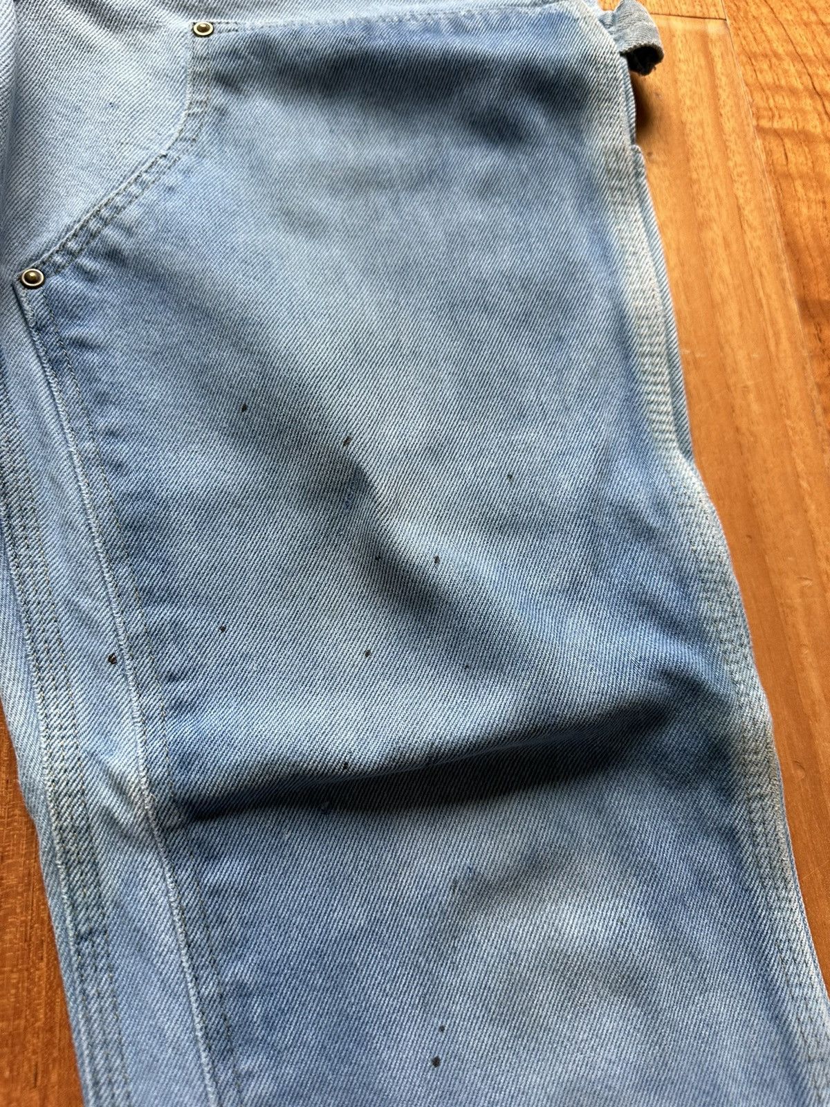 Carhartt Crazy Y2K Carhartt Lightwash Double Knee Pants RARE Size US 33 - 9 Thumbnail