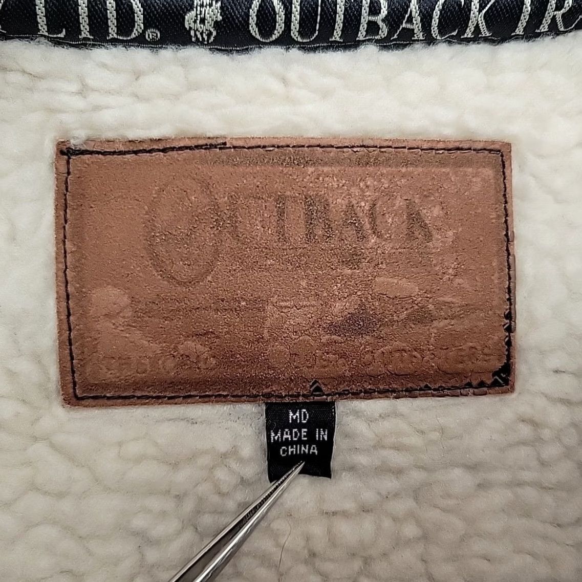 Vintage Outback Trading Vest Womens M Maroon Summit Sherpa Lined Fleece Western Workwear Vest Size M / US 6-8 / IT 42-44 - 3 Thumbnail