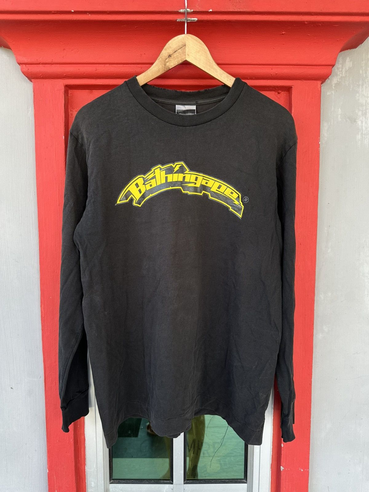 Bape Vintage A Bathing Ape “Creeper” LS Tee Size US L / EU 52-54 / 3 - 1 Thumbnail