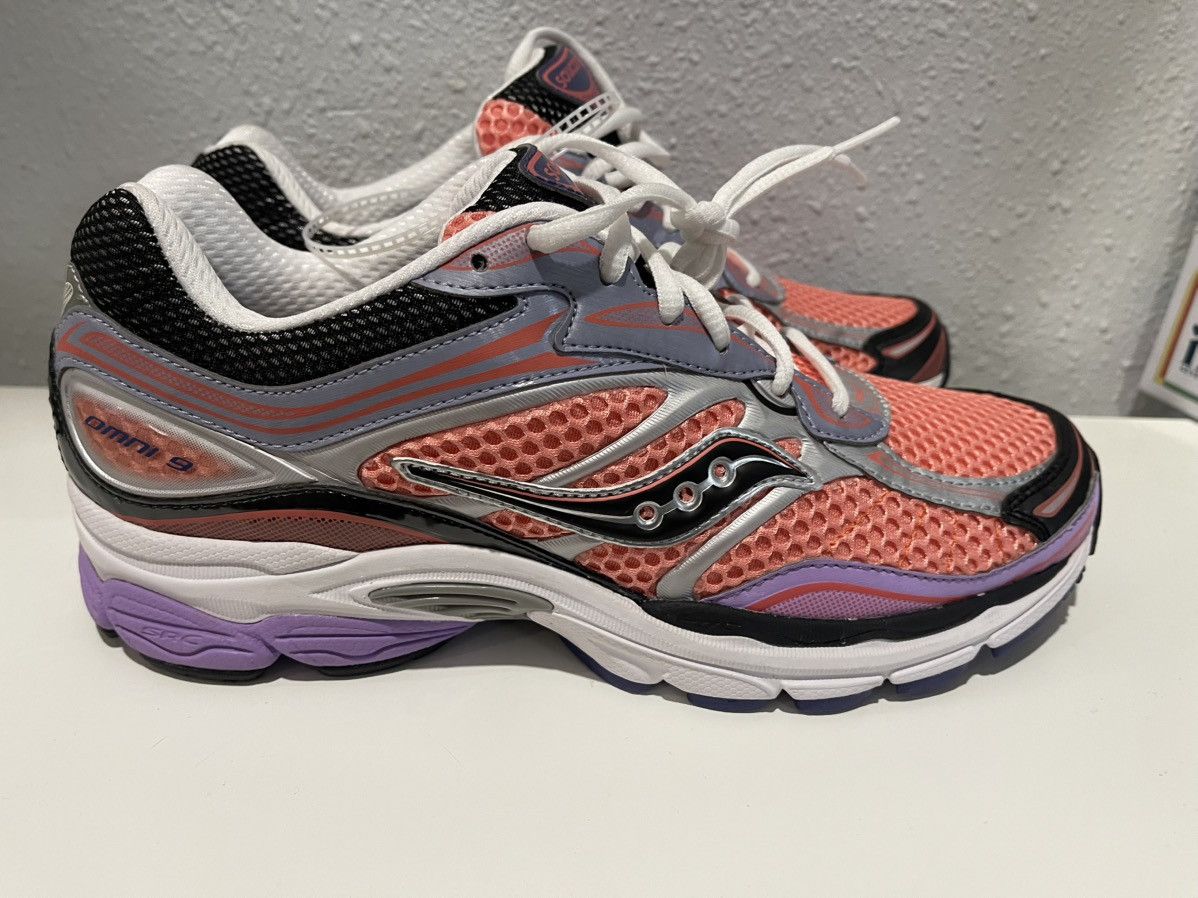Saucony ProGrid Omni 9 Pink Purple Size 10 Unisex