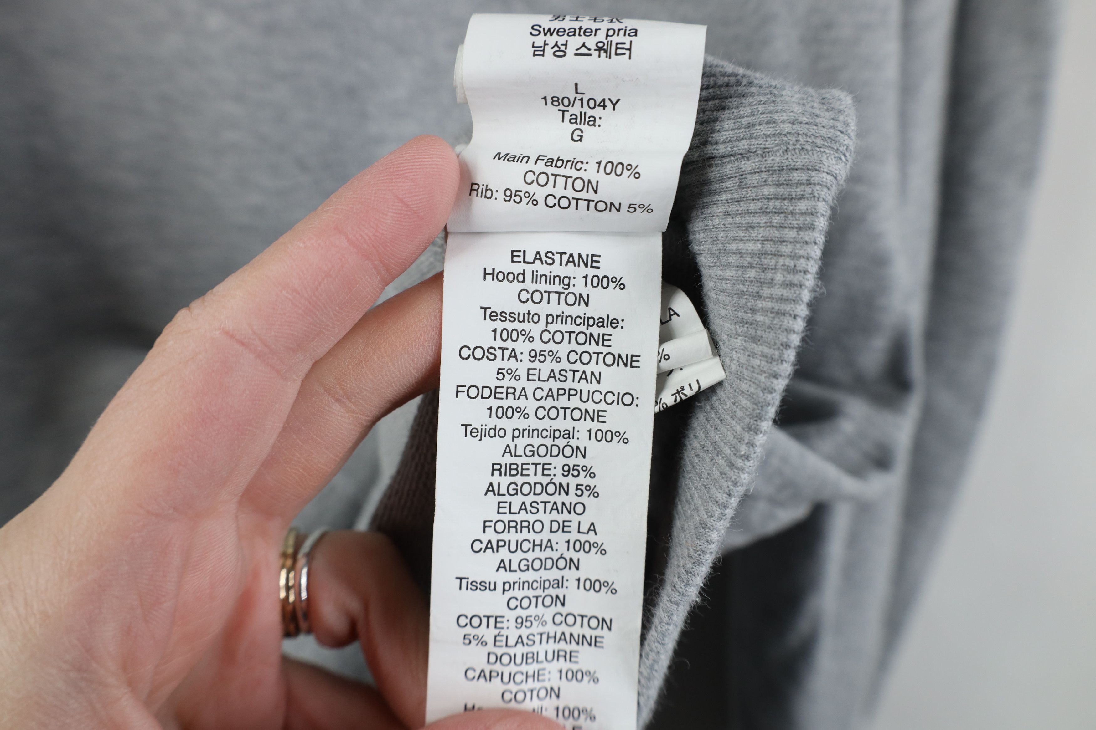 Oakley Vintage Y2K Oakley Spell Out Hoodie Sweatshirt Heather Gray Size US L / EU 52-54 / 3 - 11 Thumbnail