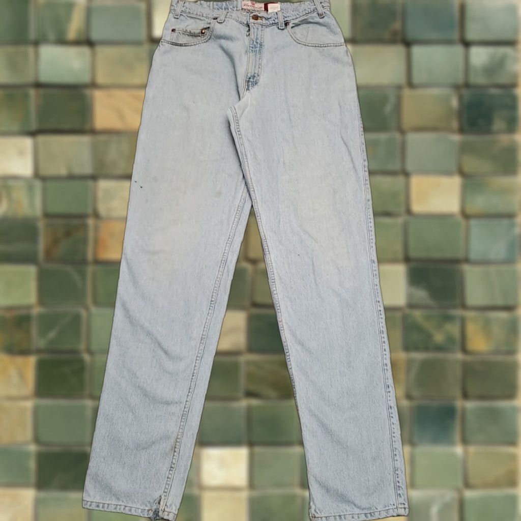 Denime VTG Levi's Jeans Men 34x38 Blue 545 Denim Loose Fit Straight Leg 90s Mens Size US 34 / EU 50 - 1 Thumbnail