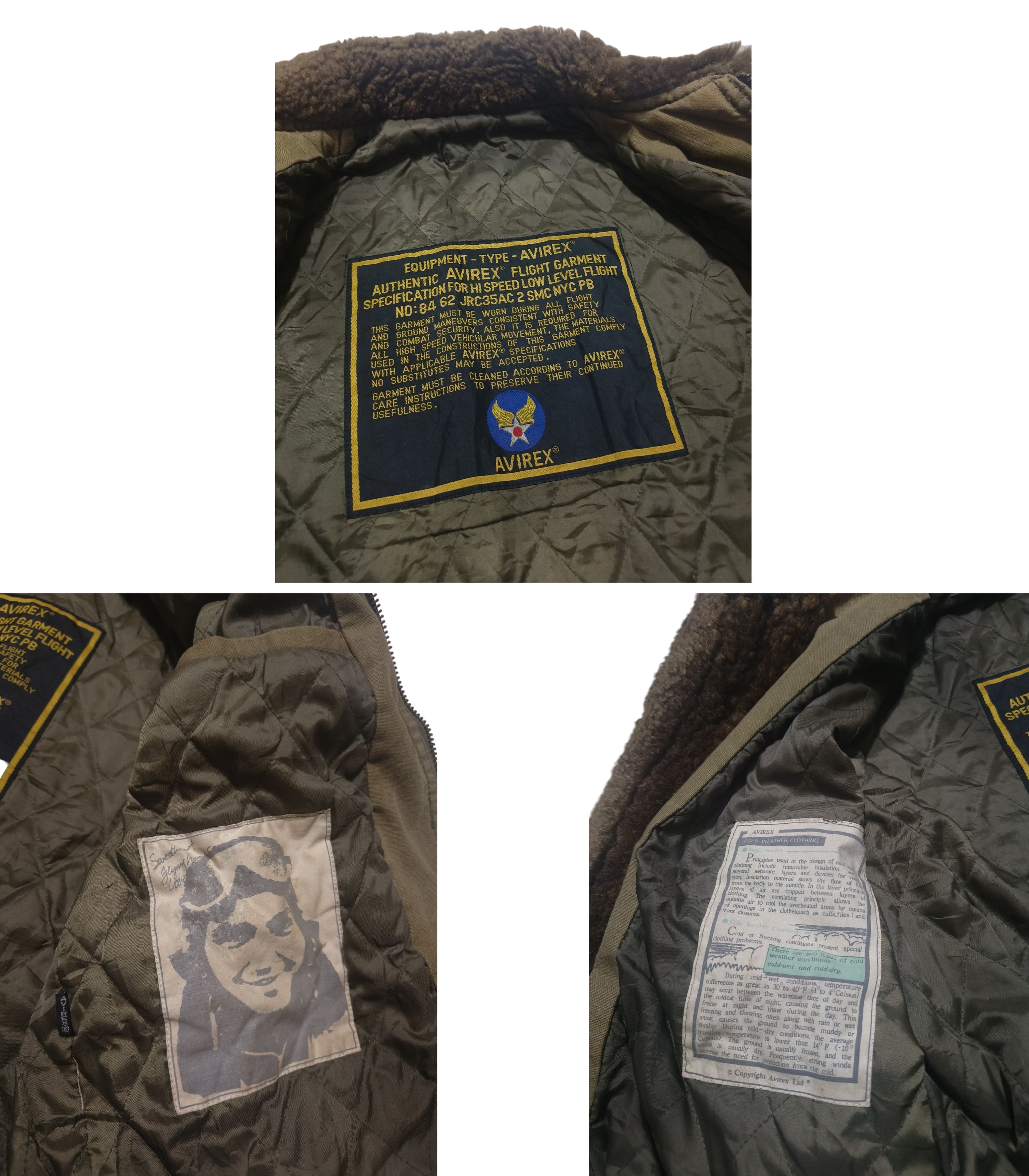 Avirex Vintage AVIREX LTD Military USAAF Flight Distressed Jacket Size US L / EU 52-54 / 3 - 9 Thumbnail