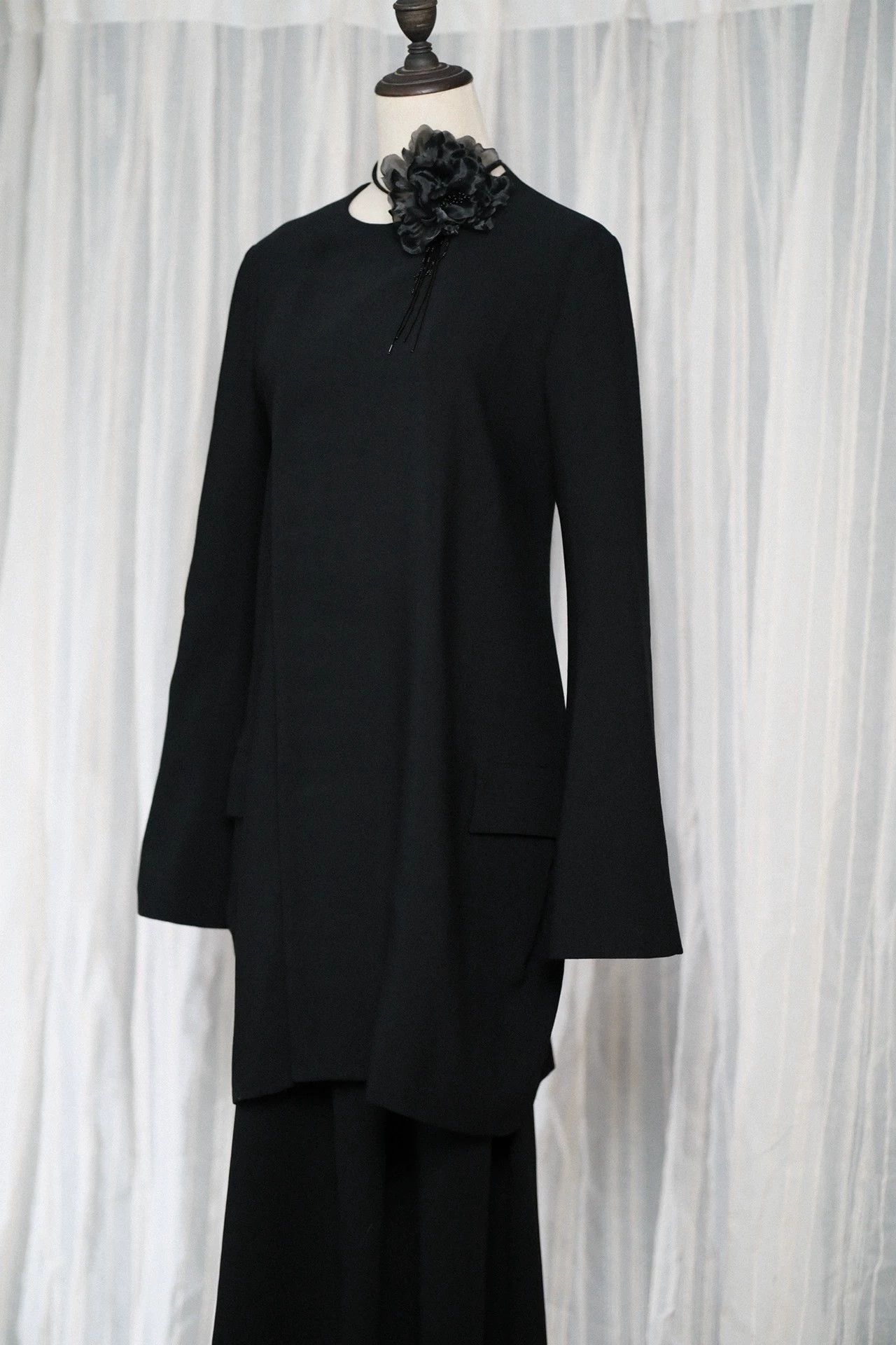 Yohji Yamamoto Yohji Yamamoto 1997 AW Dior Tribute Decon Black Top Size S / US 4 / IT 40 - 5 Thumbnail