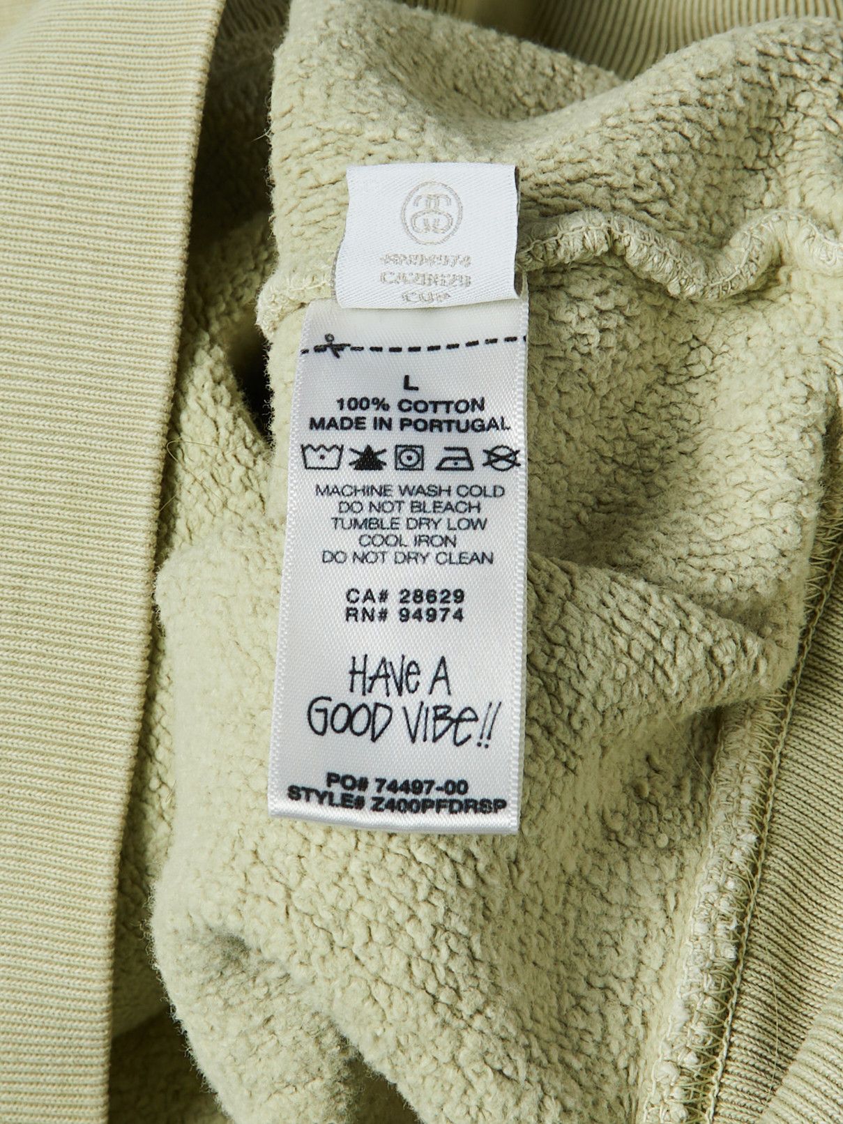 新品未開封 25ss STÜSSY × OUR LEGACY HOOD Sサイズ Our Legacy Work Shop and Stüssy Present their Eighth