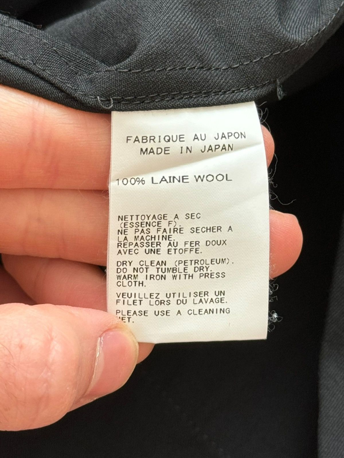 Yohji Yamamoto $1900 Wool Double Layer Shirt Jacket Size US M / EU 48-50 / 2 - 7 Thumbnail