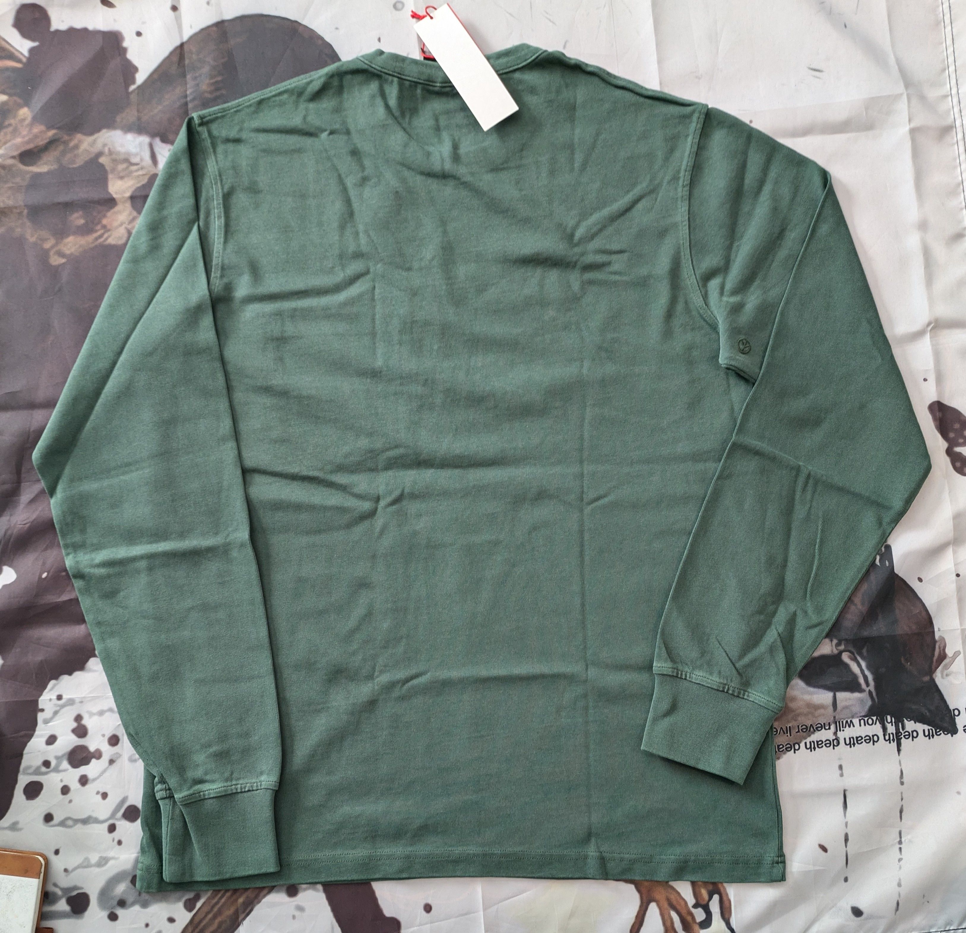 Babylon Garment Dyed Long Sleeve Pocket Tee Size US L / EU 52-54 / 3 - 2 Thumbnail