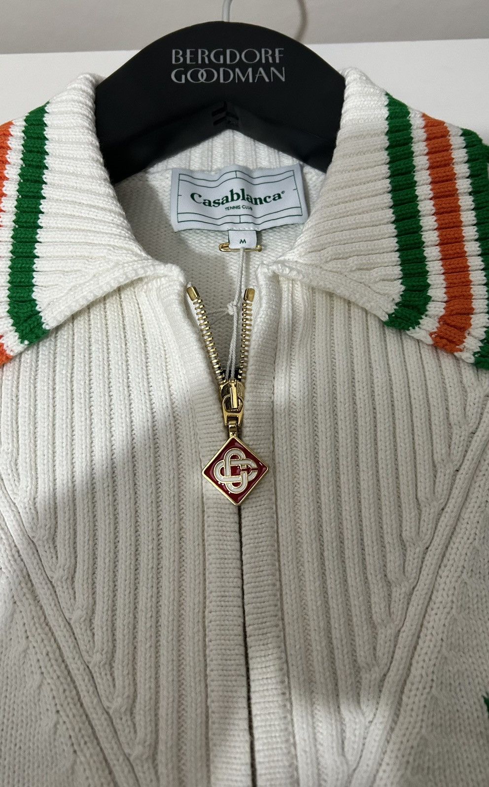 Casablanca Casablanca KNIT LE JEU INTARSIA KNIT JACKET Medium Size US M / EU 48-50 / 2 - 10 Thumbnail