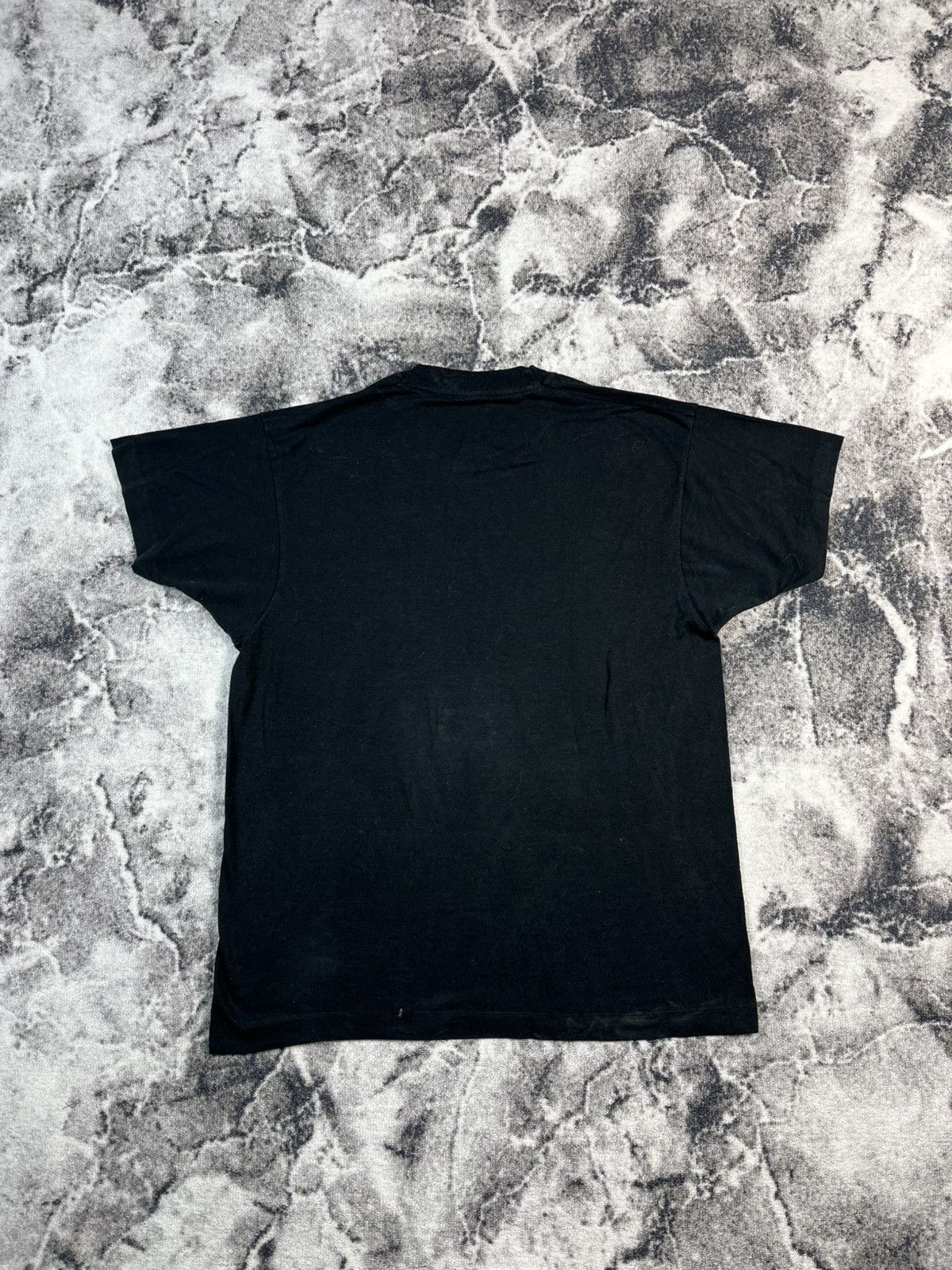 Vintage Vintage 1988 Air Waves Bunny Humor Tee Black M L 80s Size US M / EU 48-50 / 2 - 9 Thumbnail