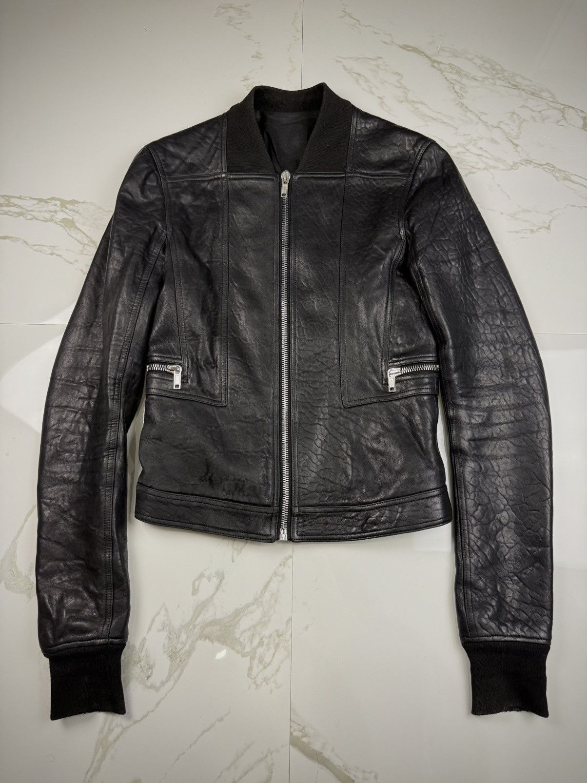 Rick Owens Rick Owens FW17 Geo Harness Bomber Jacket Size US S / EU 44-46 / 1 - 1 Thumbnail