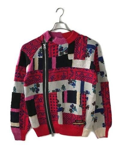 Sacai Sacai SS21 Hank Willis Thomas Love Over Rules Wool Cardigan Size US XL / EU 56 / 4 - 9 Thumbnail