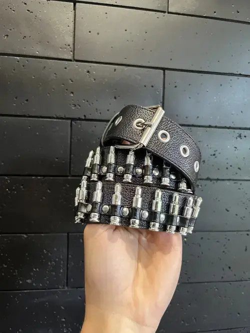 VIBE bullet punk belt Size 32 - 2 Thumbnail