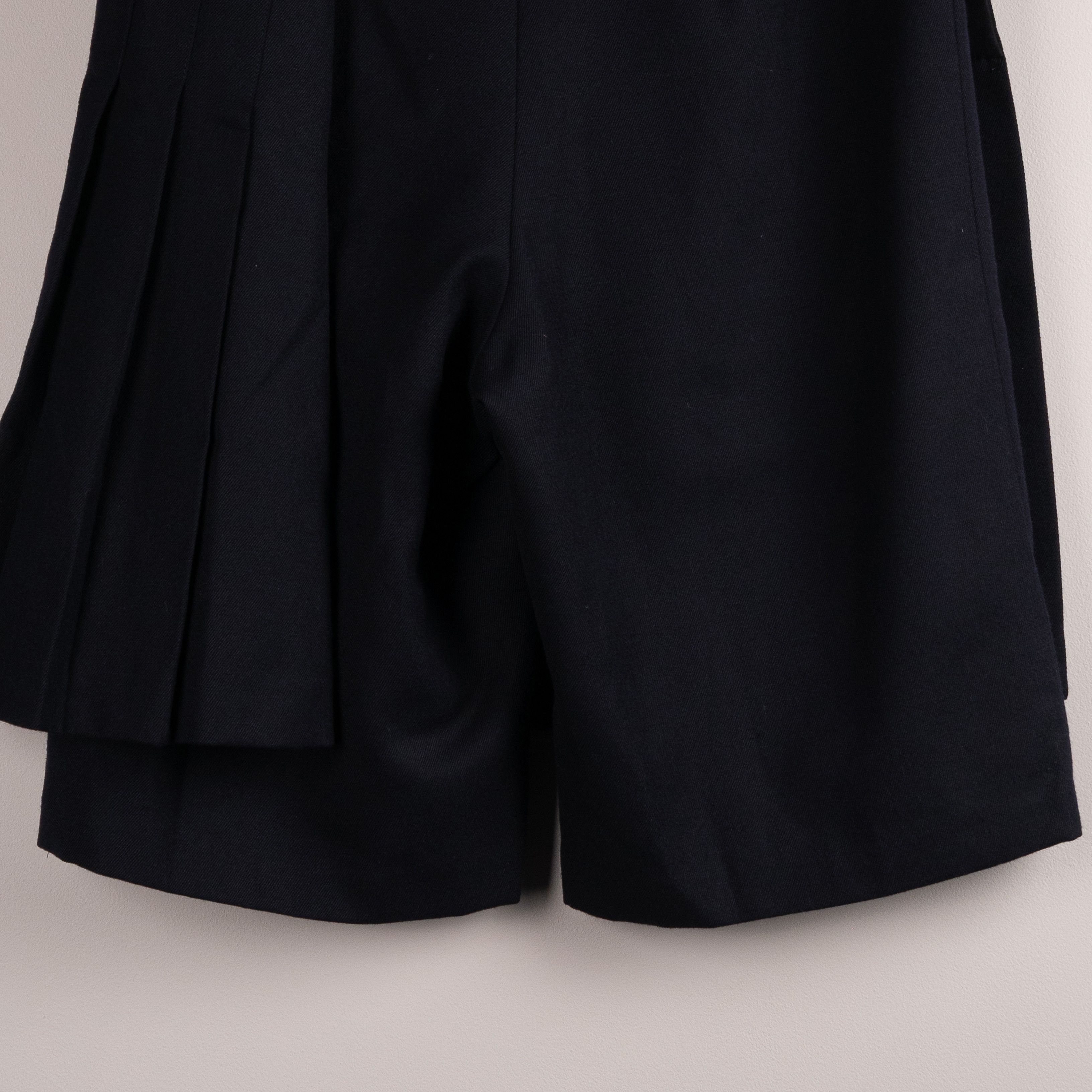 Comme des Garcons Comme Des Garçons Zip Wrap Shorts Navy Size 27" / US 4 / IT 40 - 8 Thumbnail