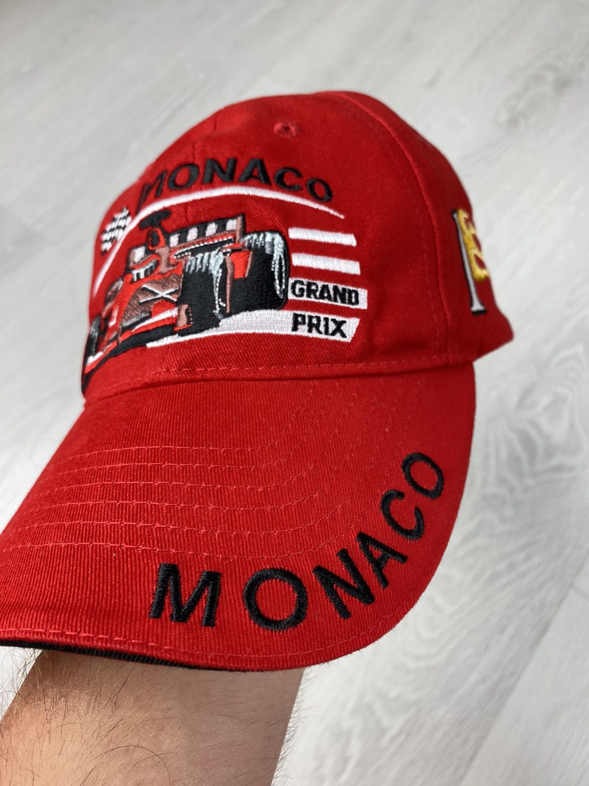 Vintage Grand Prix Monaco F1 Hat Cap Land Rover Mercedes BMW Size ONE SIZE - 5 Thumbnail