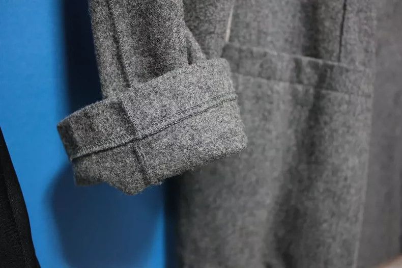Yohji Yamamoto Yohji Yamamoto 01 aw jacket with white stitching jacket 250 Size US L / EU 52-54 / 3 - 6 Thumbnail