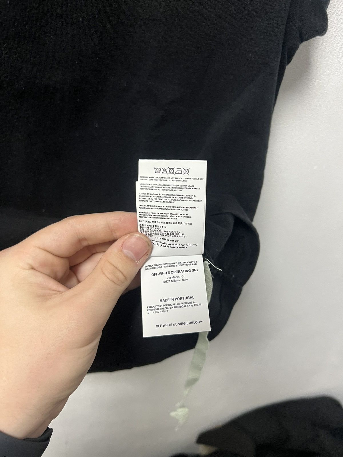 Off-White Off-White T-Shirt Big Logo Luxury Hype Rare Size US S / EU 44-46 / 1 - 7 Thumbnail