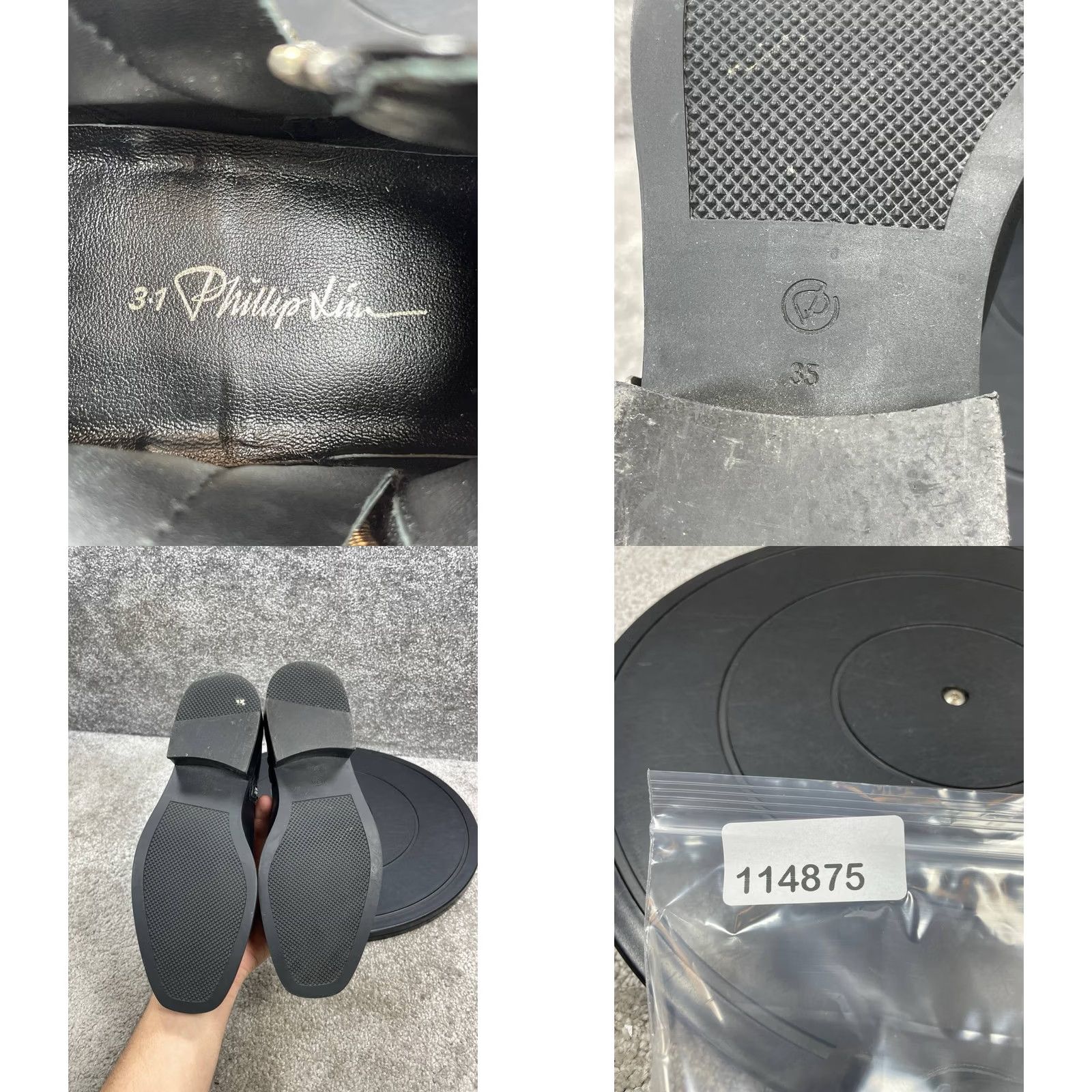 3.1 Phillip Lim 3.1 Phillip Lim Alexa Boot Womens Black Leather Ankle Zip Bootie Size 35 Eu 4 Us Size US 4 / IT 34 - 8 Thumbnail