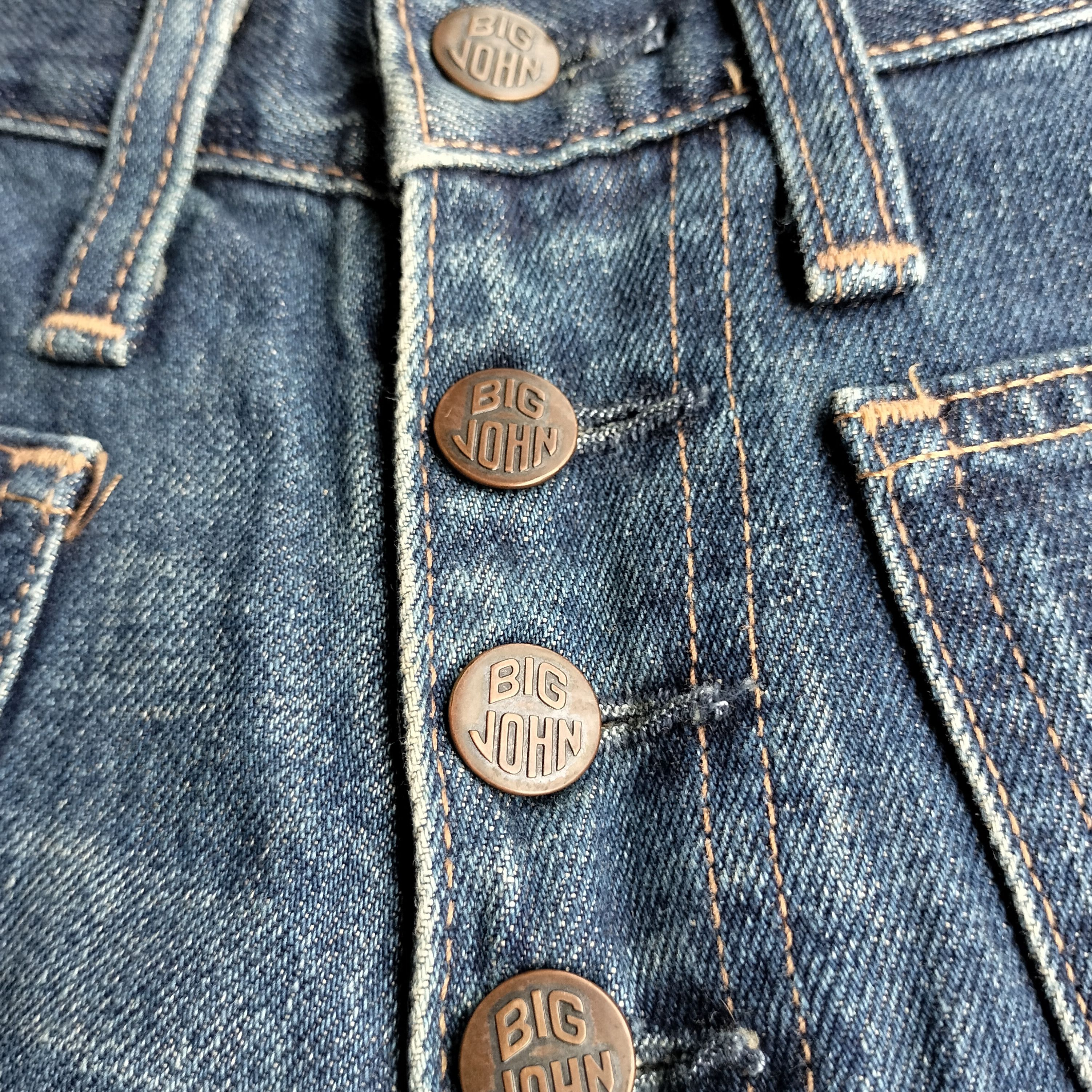 Big John Big John japan front pocket flare denim Size US 27 - 5 Thumbnail