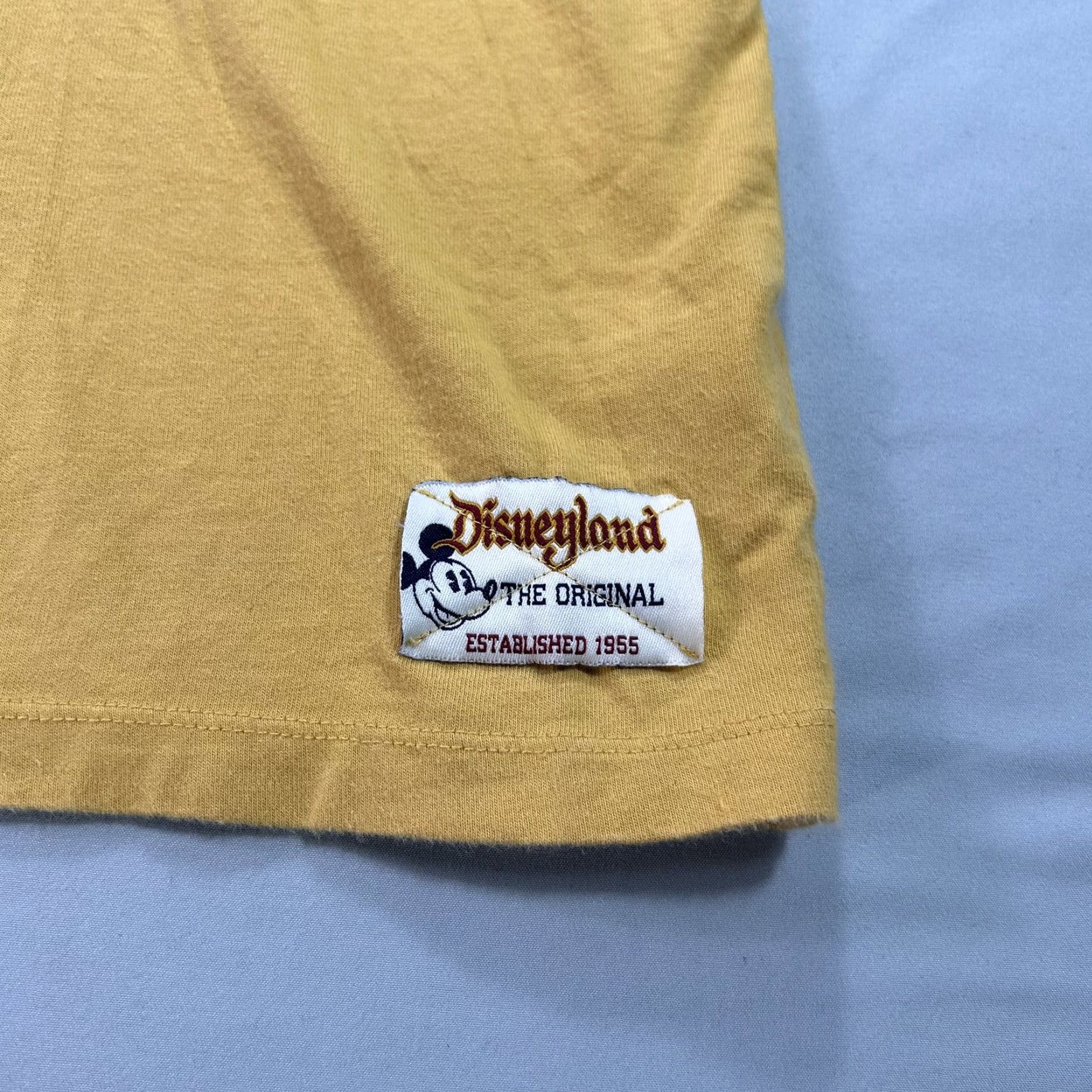 Disney VINTAGE Disneyland Shirt Mens 2XL Yellow 55 Anniversary Walt Disney World Retro Stripes Size US XXL / EU 58 / 5 - 4 Thumbnail