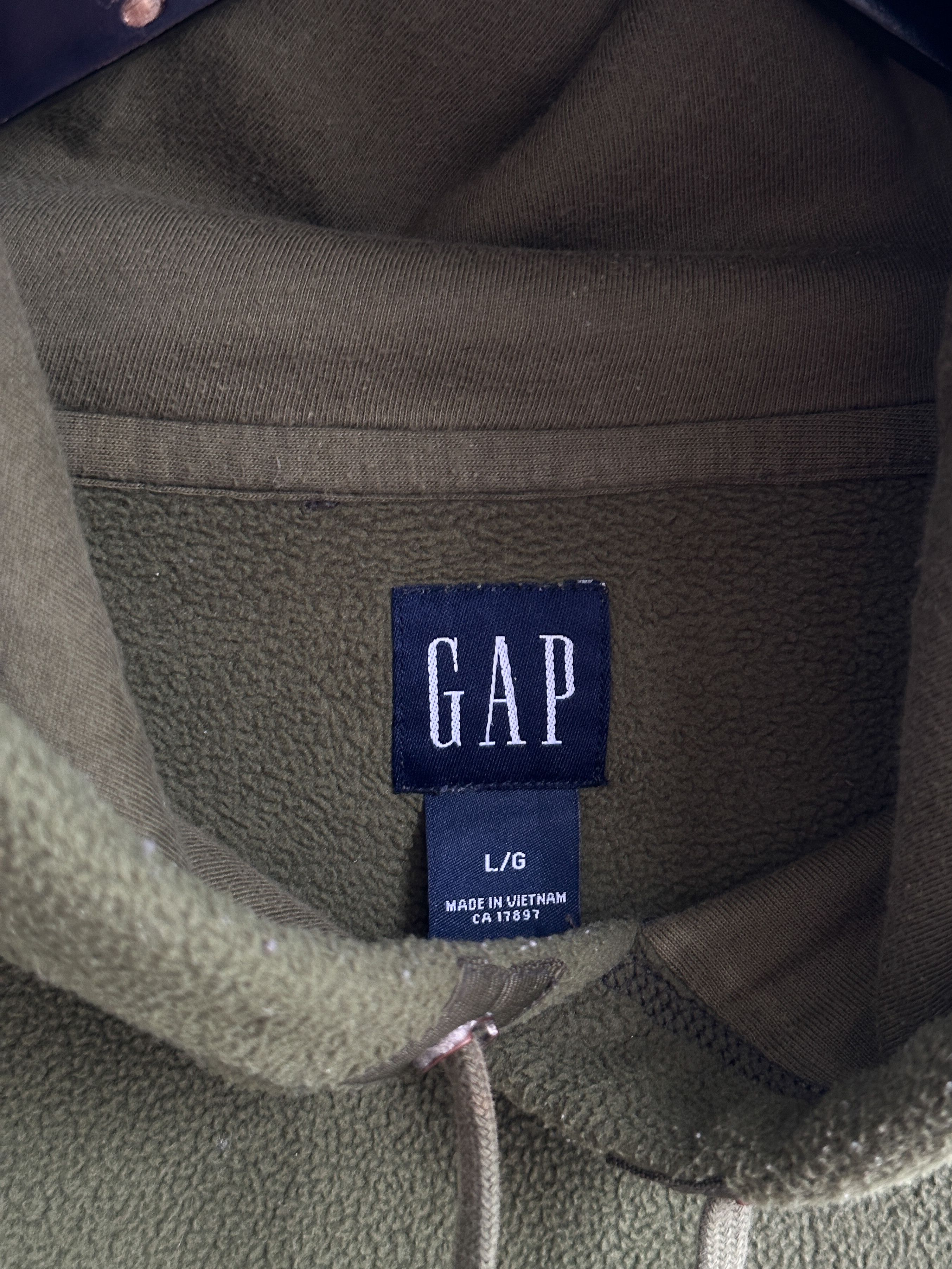 Gap Vintage GAP Fleece Hoodie Size US L / EU 52-54 / 3 - 6 Thumbnail