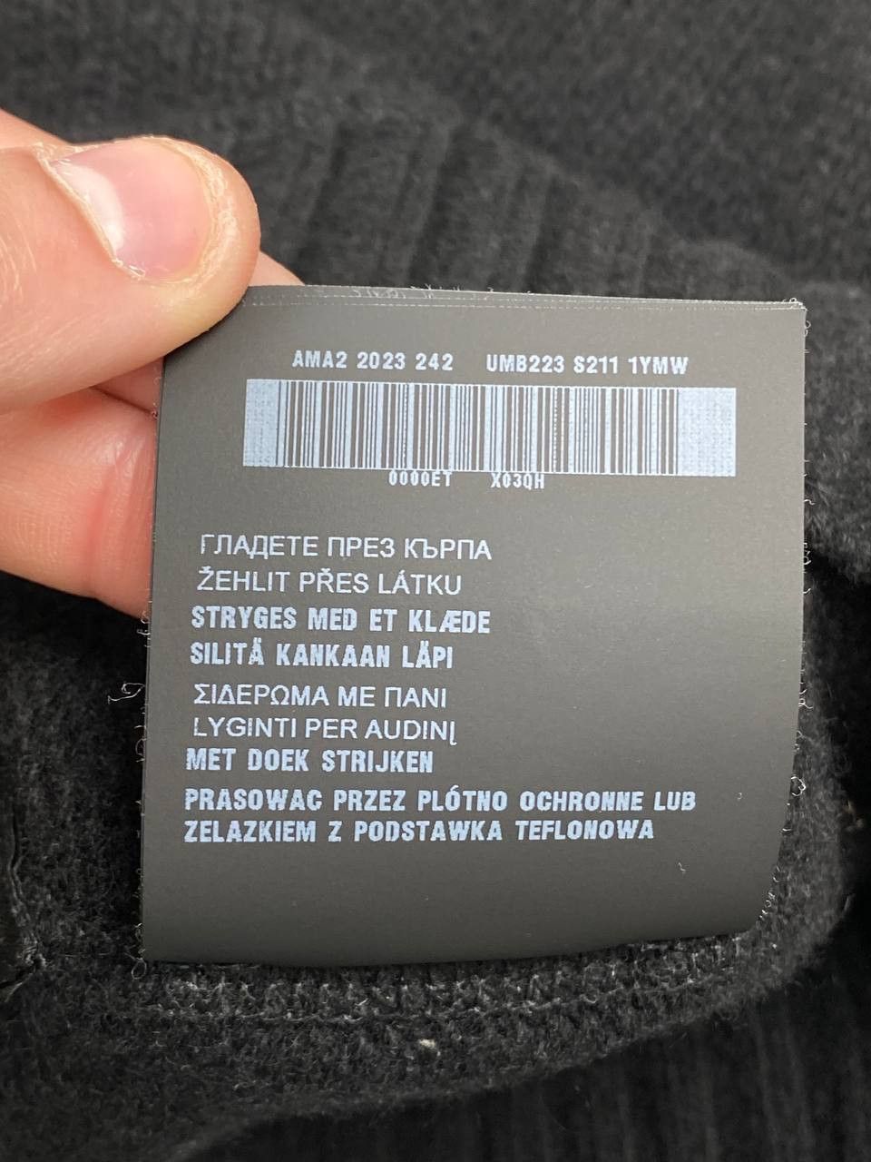 Prada Prada Knit Lana Wool Cashmere Sweater Big Logo Men Size 48 Size US M / EU 48-50 / 2 - 11 Thumbnail