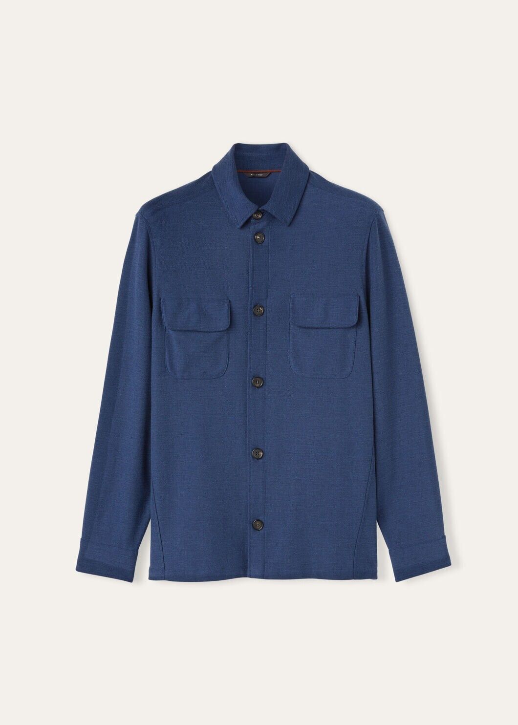 Loro Piana o1w1db10125 FAN9600 Hotaka Overshirt in Blue Size US S / EU 44-46 / 1 - 1 Thumbnail