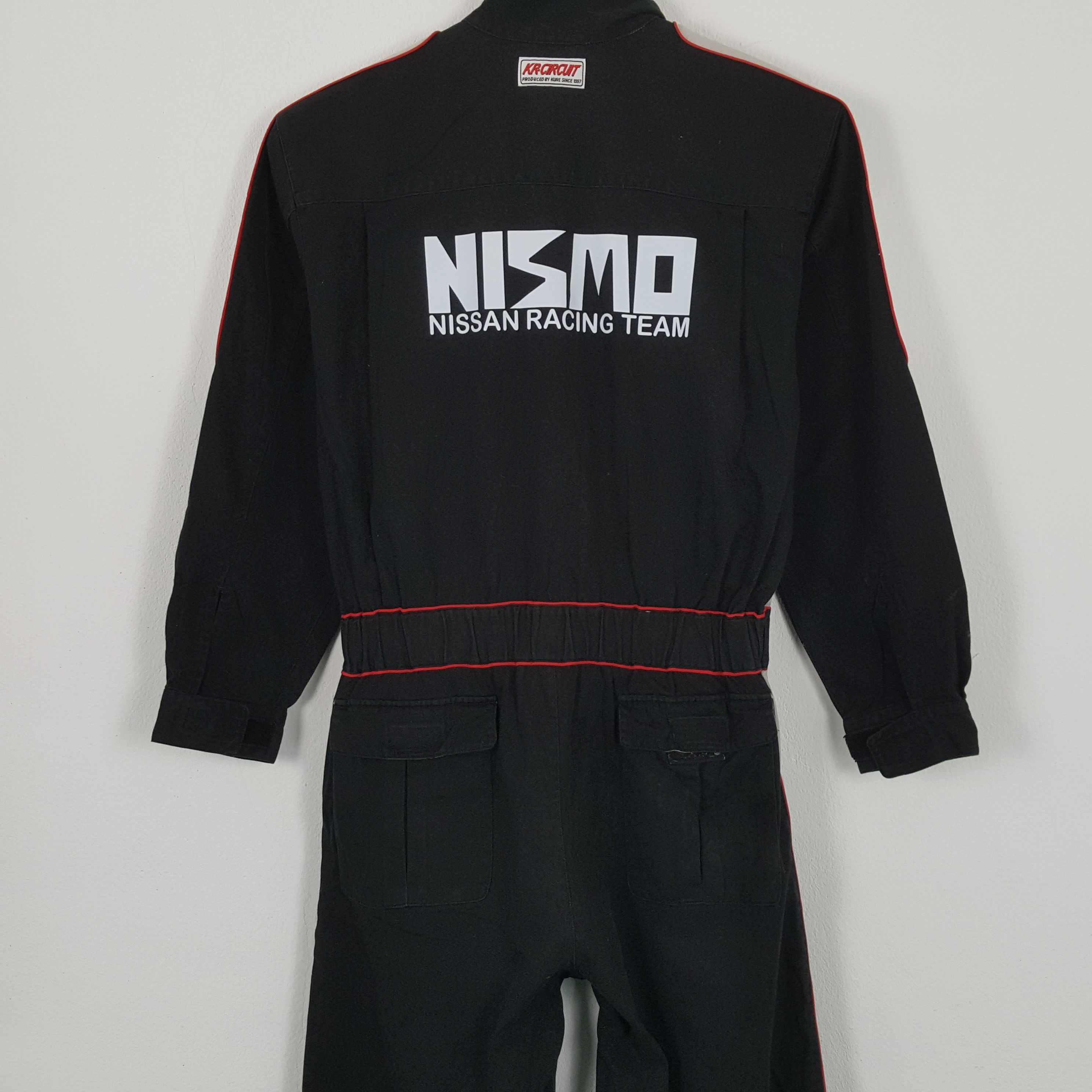 Japanese Brand × Vintage NISMO NISSAN RACING TEAM Workwear Custom Coverall Jacket Size US M / EU 48-50 / 2 - 2 Thumbnail