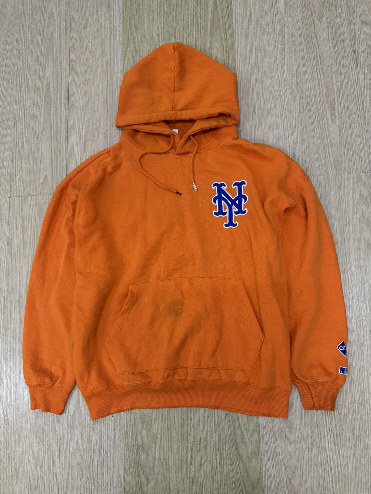 MLB New York Yankees Embroidered logo pullover hoodie Size US XL / EU 56 / 4 - 1 Thumbnail