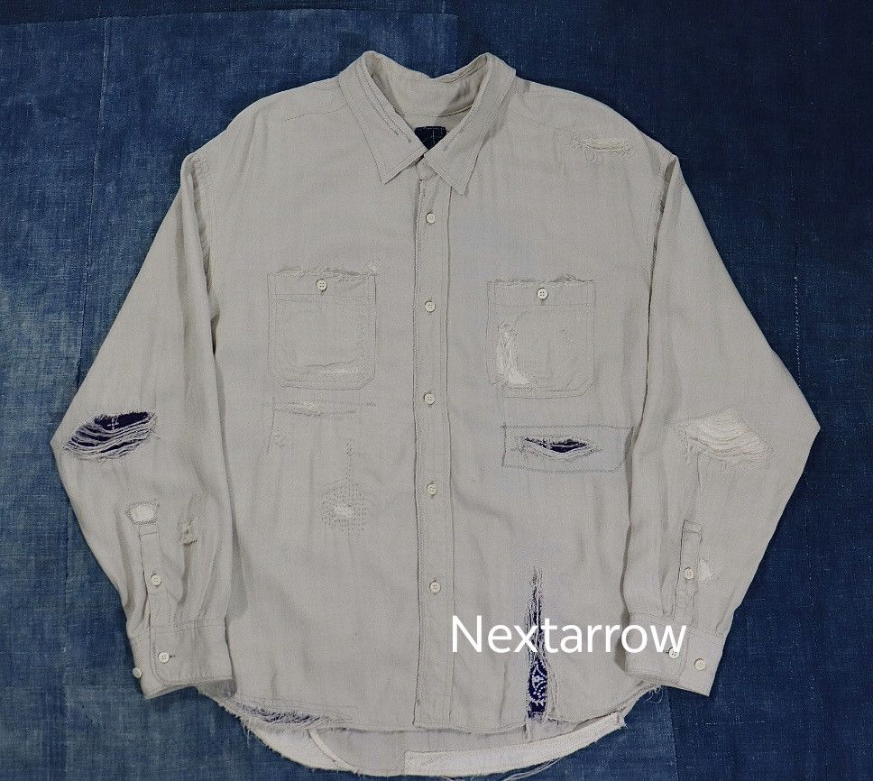 VISVIM1 Mainsail  シャツ MAINSAIL SHIRT L/S CRASH | Visvim Official North American