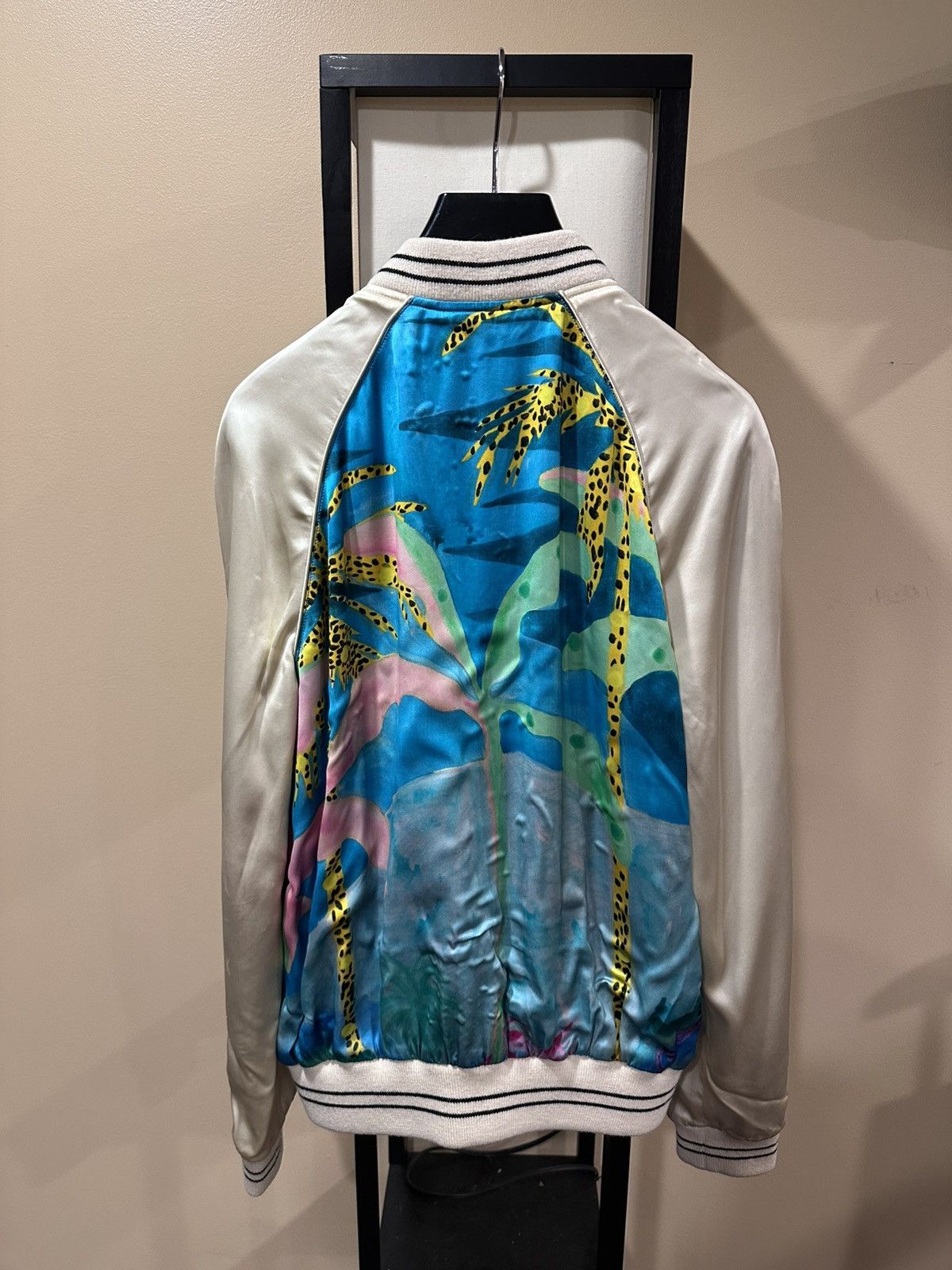 Celine Celine x Hedi x Tyson Reed SS21 Hawaiian Souvenir Jacket Size US M / EU 48-50 / 2 - 2 Thumbnail