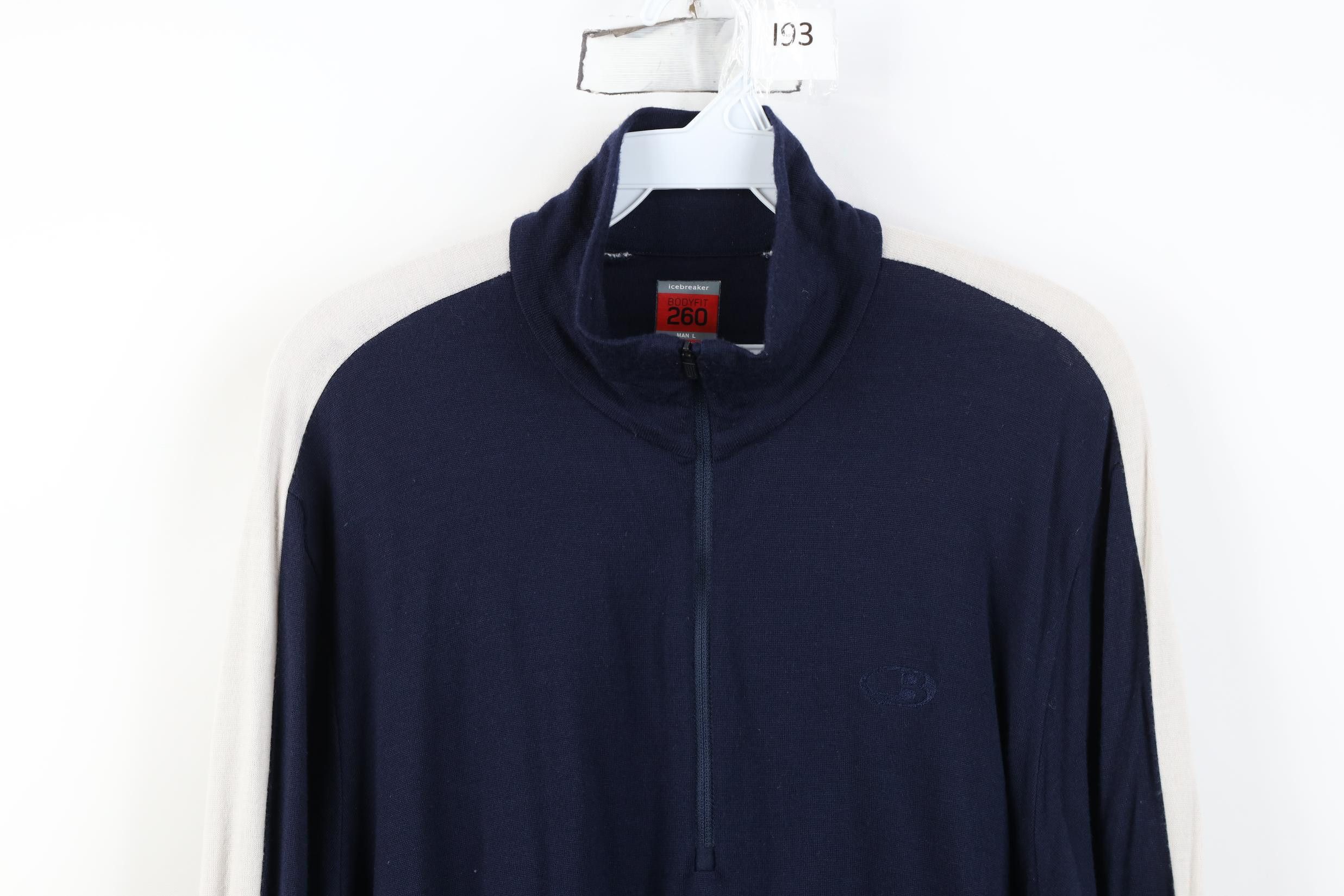 Icebreaker Icebreaker Merino Bodyfit 260 1/4 Zip Pullover Sweater Size US L / EU 52-54 / 3 - 2 Thumbnail