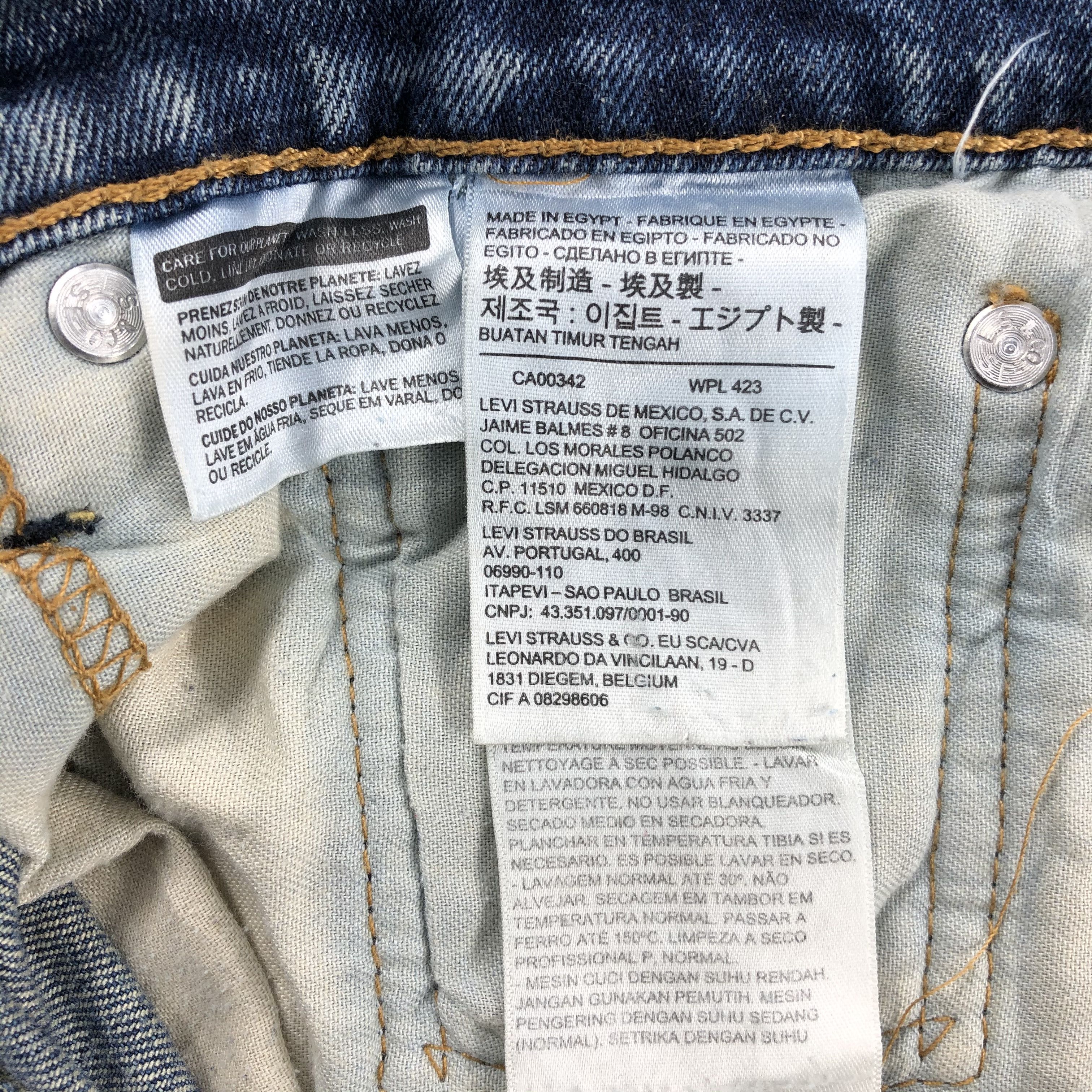 Levi's × Vintage Vintage Levis 511 Jeans-JM1336 Size US 32 / EU 48 - 9 Thumbnail