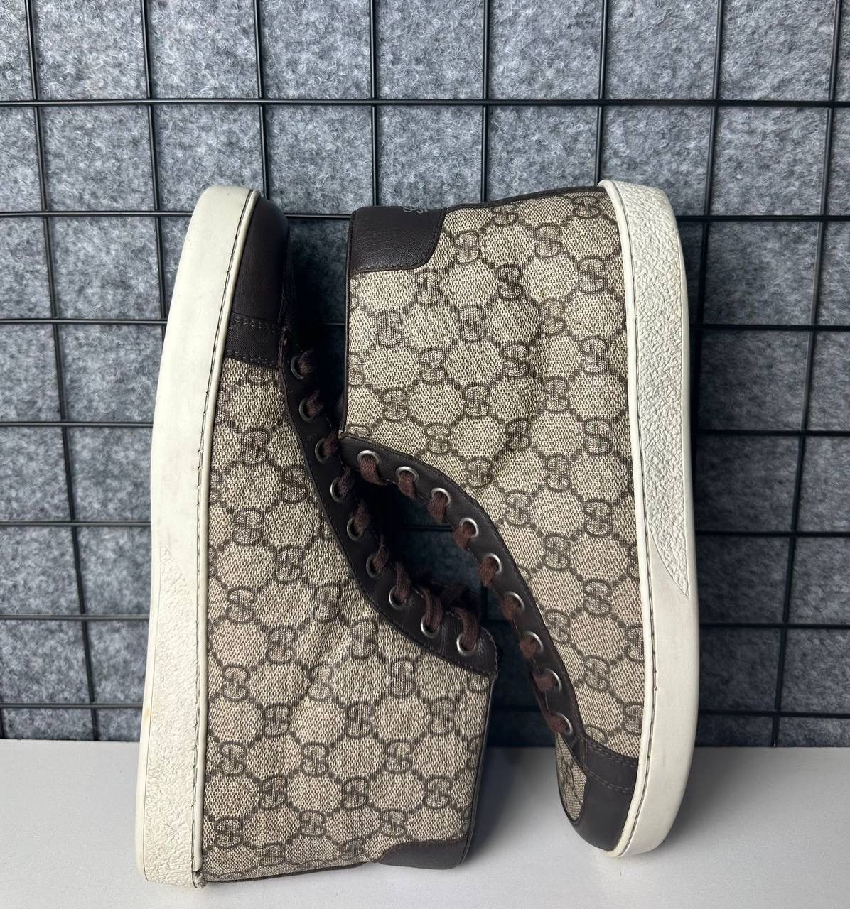 Gucci Gucci Brooklyn GG High Monogram Sneakers US7 Size US 8 / EU 41 - 4 Thumbnail