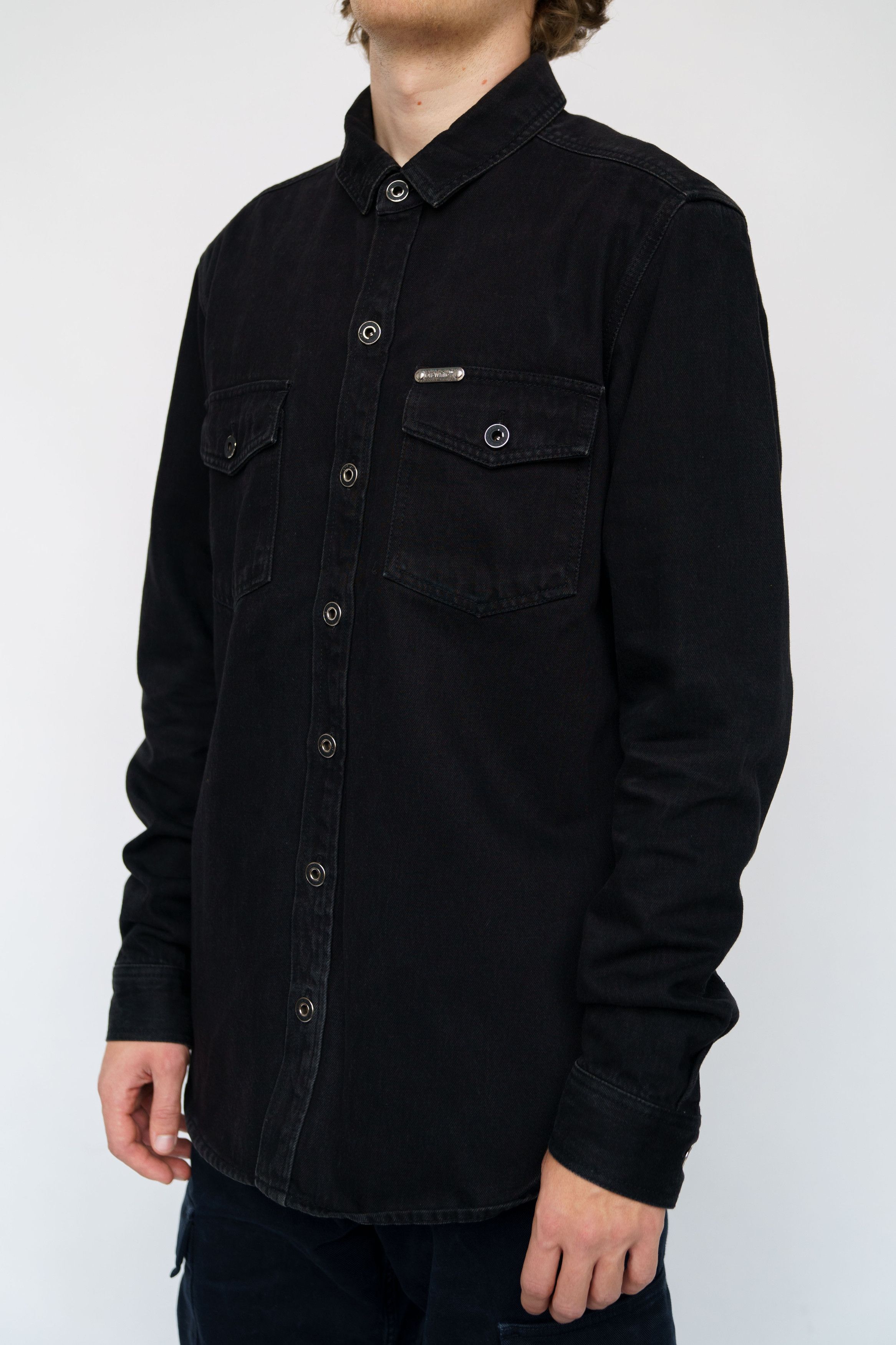 Off-White Off-White Gradient Denim Shirt Size US L / EU 52-54 / 3 - 4 Thumbnail