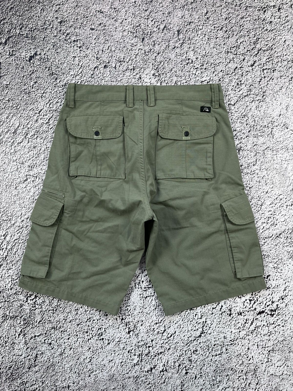Quicksilver Rare Vintage Quicksilver Cargo Shorts Y2K side 30 Size US 30 / EU 46 - 6 Thumbnail
