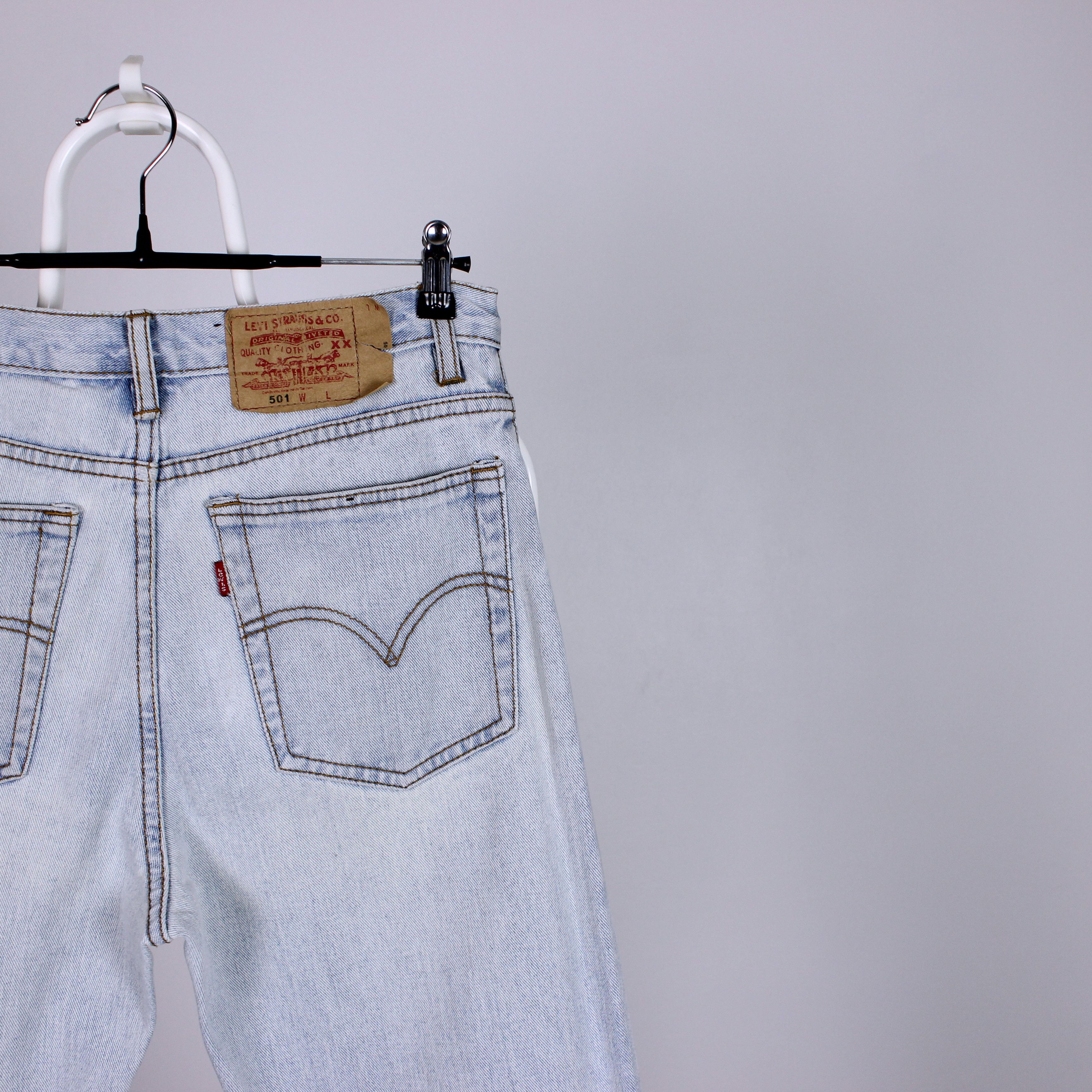 Levi's Levis Levi Strauss 501 32 30 Blue denim rarity Size US 32 / EU 48 - 10 Thumbnail