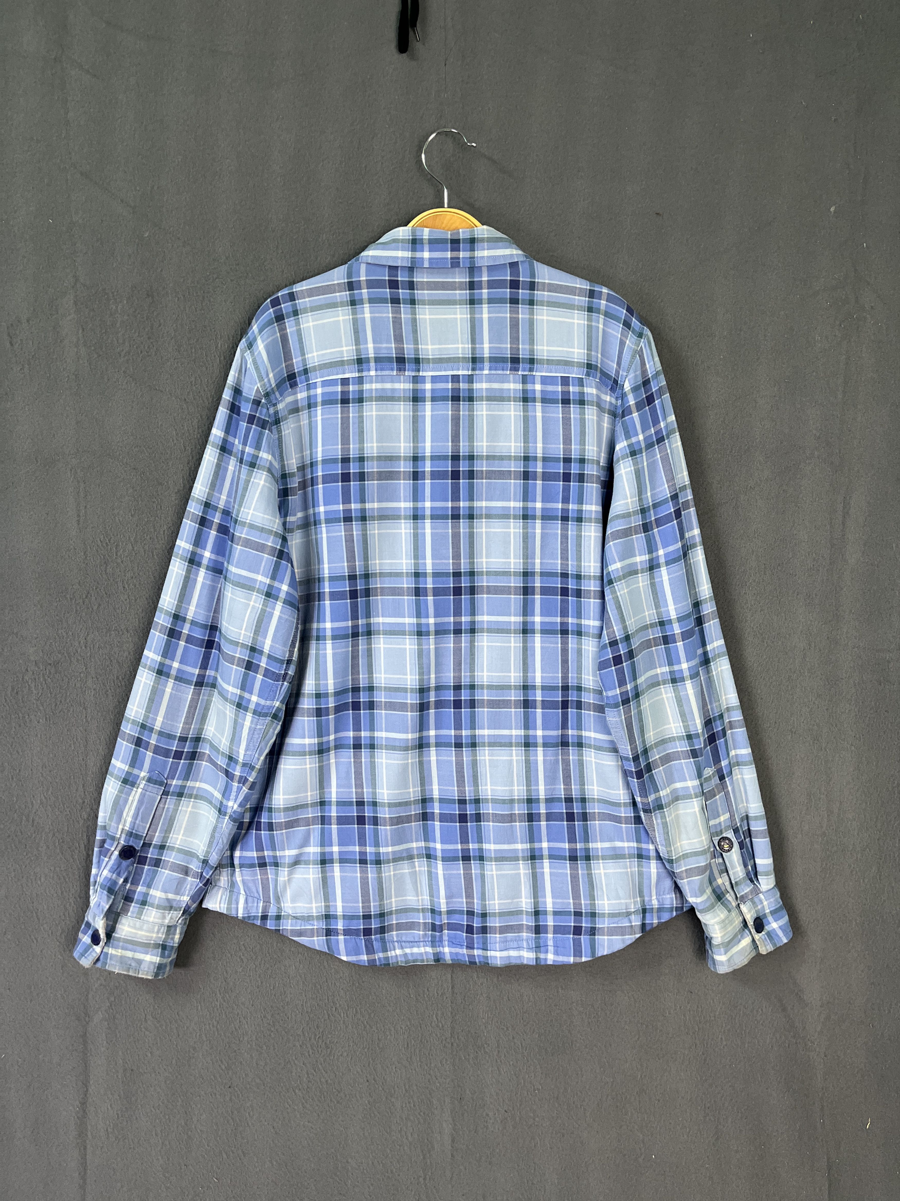 L.L. Bean Vintage L.L Bean Plaid Button Up Shirt Jacket Fleece Lined Size US S / EU 44-46 / 1 - 2 Thumbnail