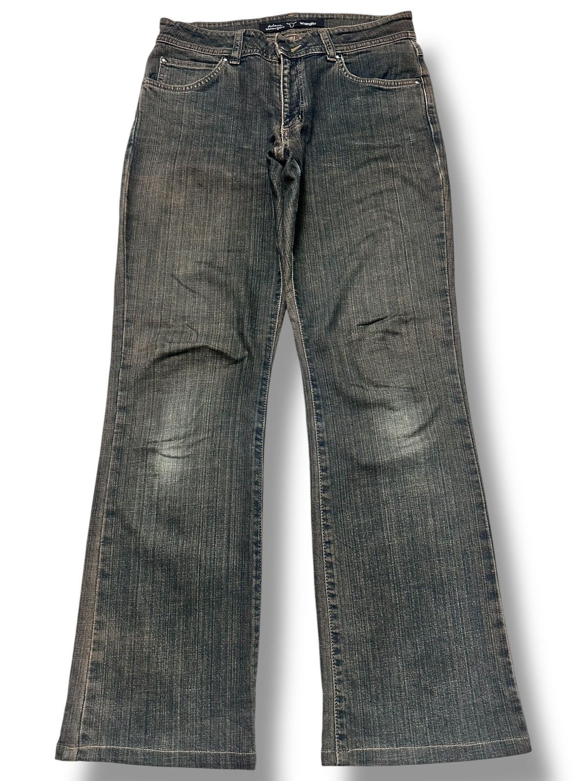 Wrangler Wrangler Vintage With Wideleg Style and Faded Wash Size US 31 - 1 Thumbnail