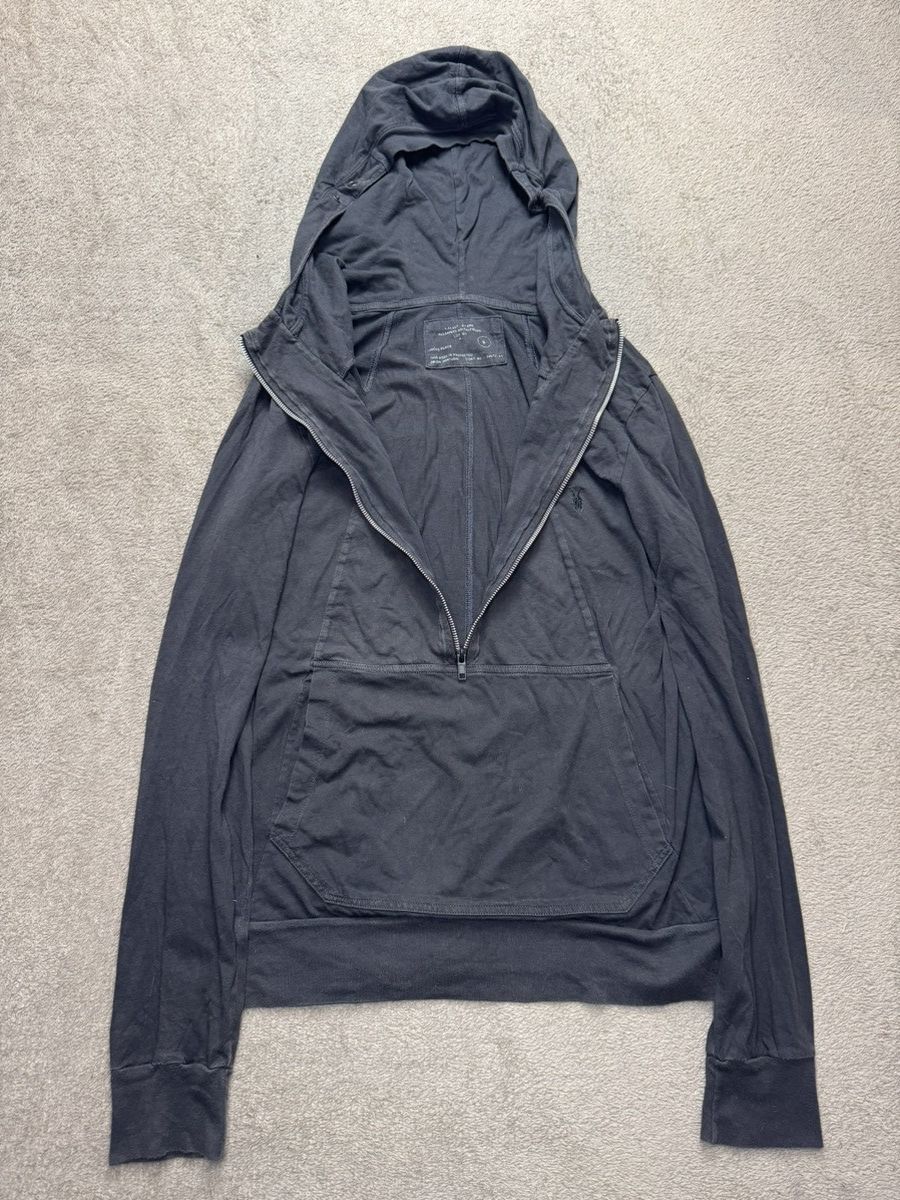 Allsaints × If Six Was Nine × Le Grande Bleu (L.G.B.) Allsaints vintage Y2K faded Zip Avant Garde style Size US S / EU 44-46 / 1 - 5 Thumbnail